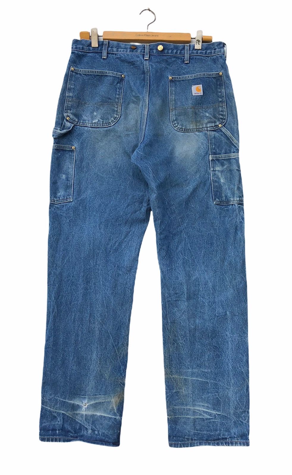 Carhartt × Carhartt Wip 🔥Mega Rare🔥Carhatt Legendary Union Made Carpenter Jeans Size US 36 / EU 52 - 2 Thumbnail