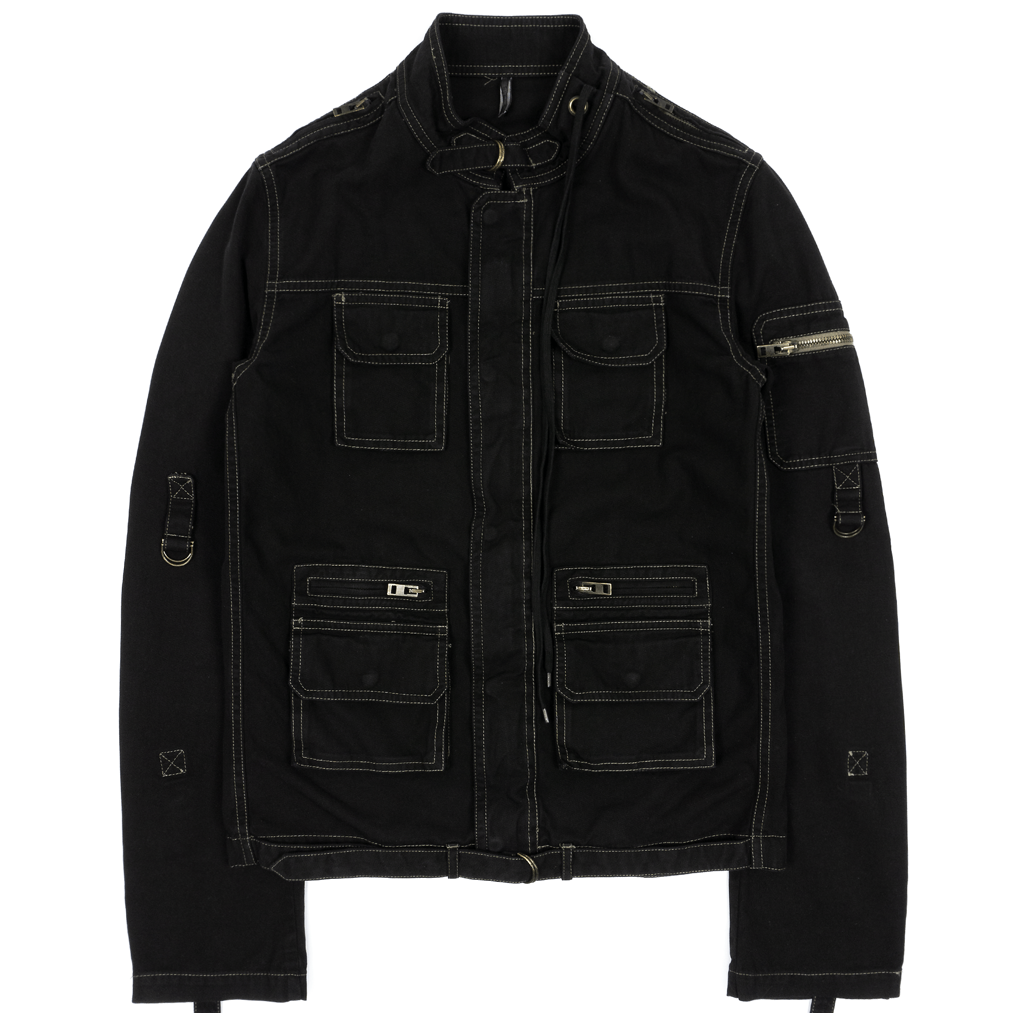 Dior × Hedi Slimane Dior Homme AW06 M65 Jacket Size US S / EU 44-46 / 1 - 1 Thumbnail