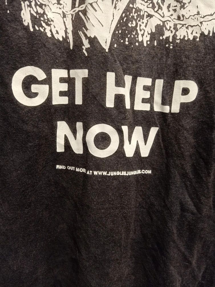 Jungles × Vintage t shirt distressed jungles do you hates the job Size US XL / EU 56 / 4 - 3 Thumbnail