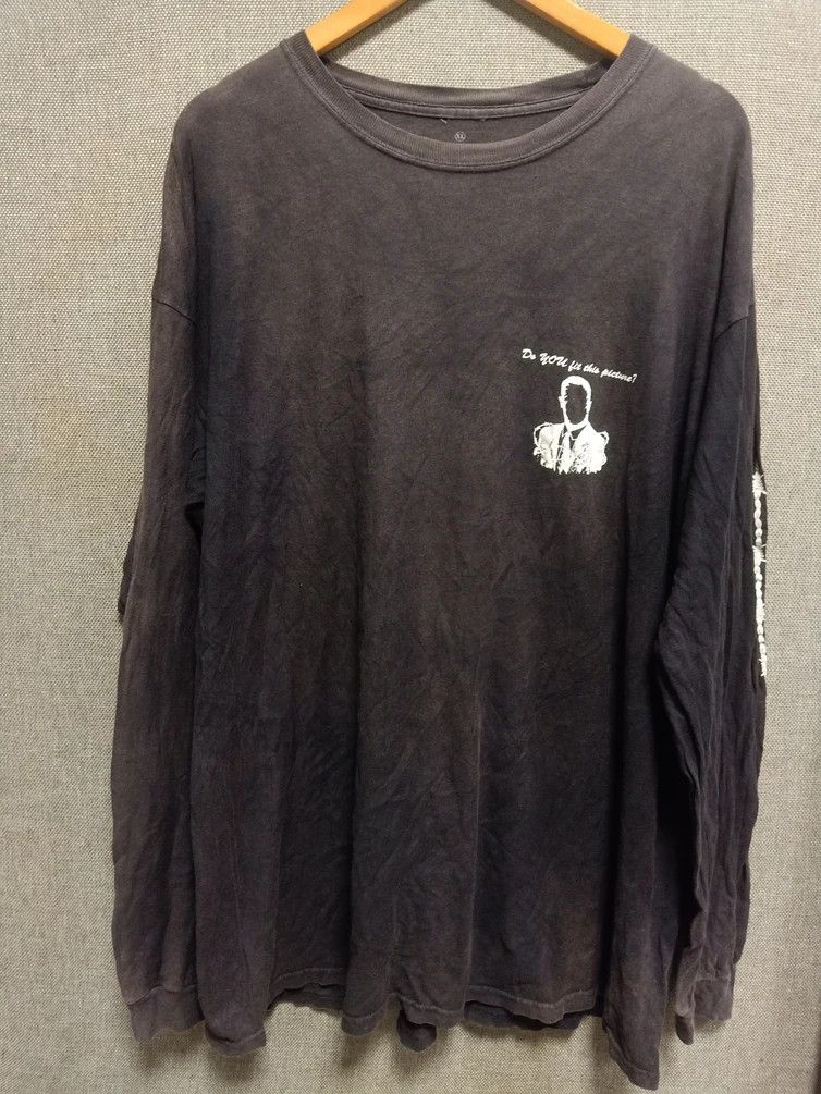 Jungles × Vintage t shirt distressed jungles do you hates the job Size US XL / EU 56 / 4 - 2 Thumbnail