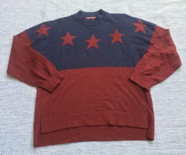 Tommy Hilfiger navy-maroon hilfiger denim Size US S / EU 44-46 / 1 - 1 Thumbnail