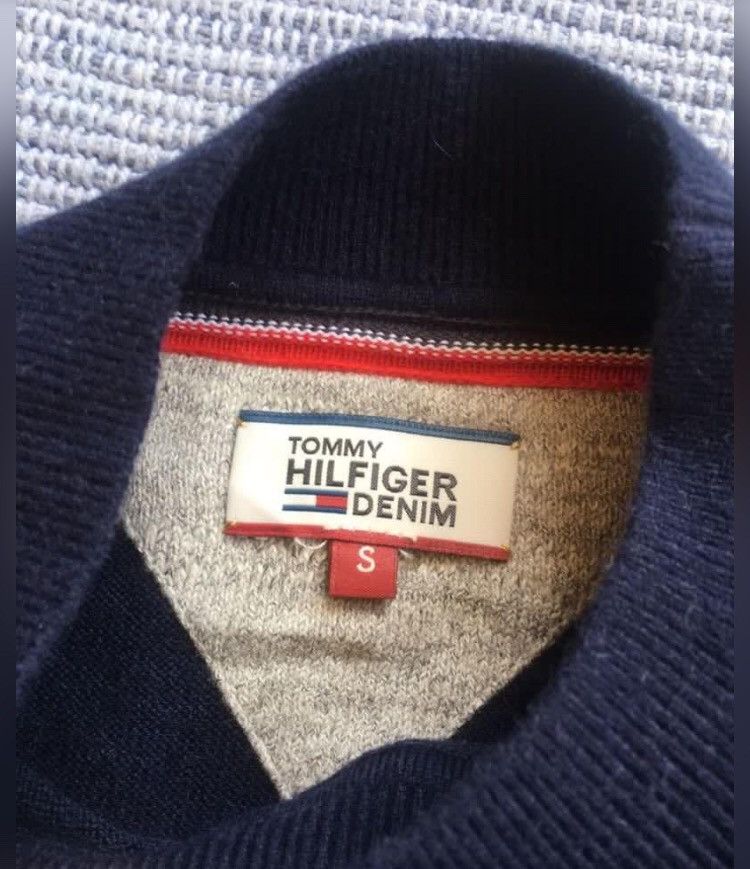 Tommy Hilfiger navy-maroon hilfiger denim Size US S / EU 44-46 / 1 - 2 Thumbnail