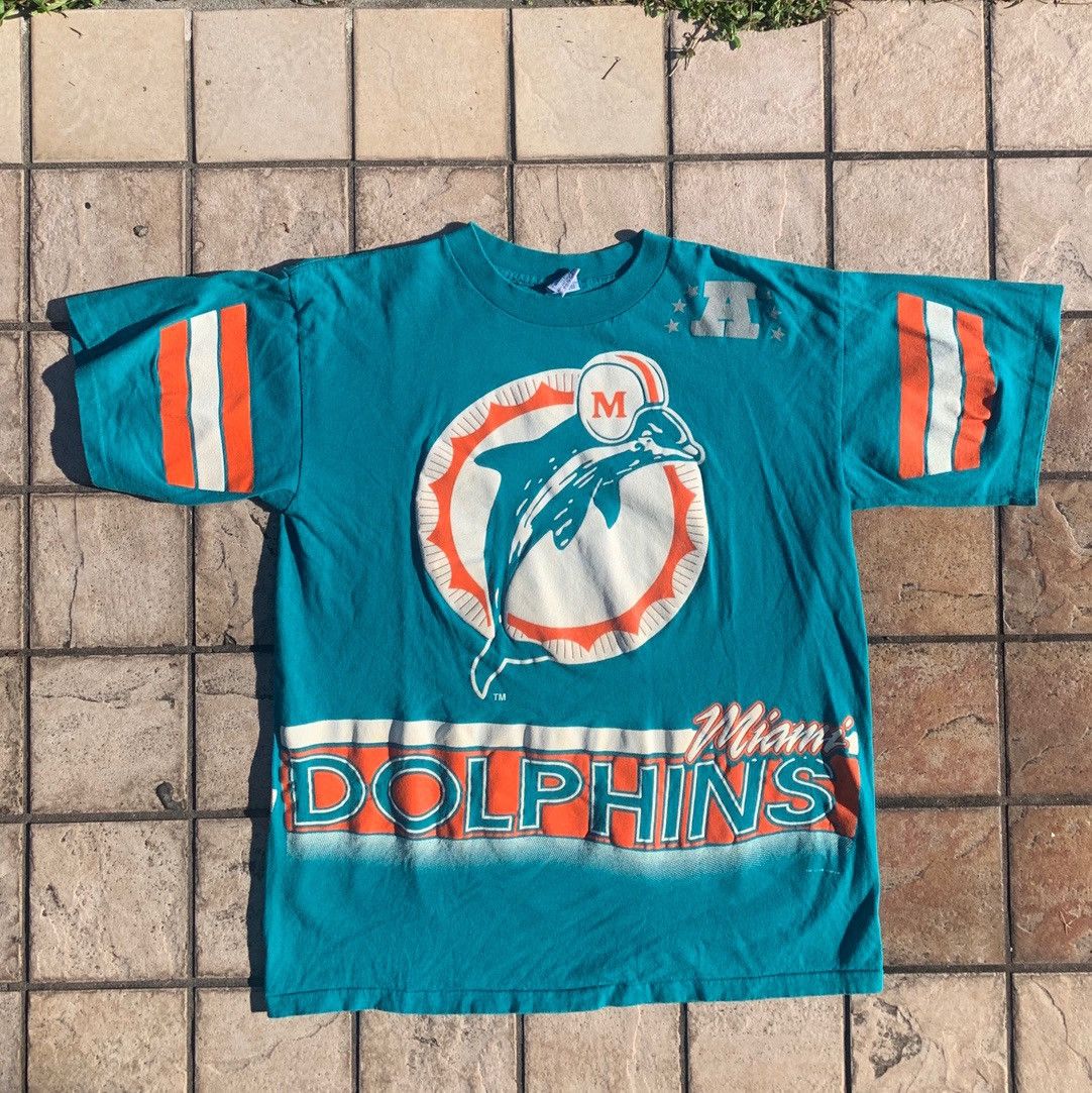 NFL 🐬Vintage Miami Dolphins Size US XL / EU 56 / 4 - 1 Thumbnail