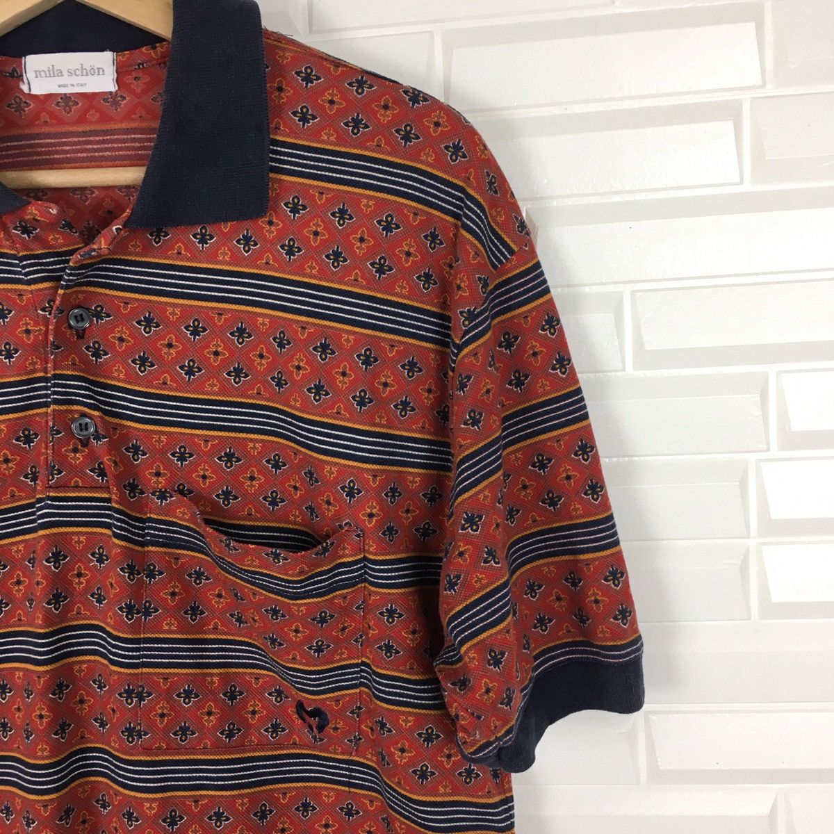 Mila Schon Classique Mila Shocn Polo Tee Size US M / EU 48-50 / 2 - 5 Thumbnail