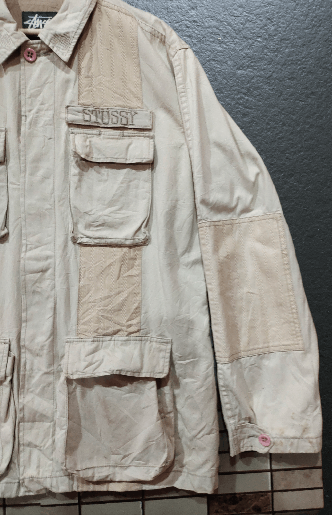 Stussy Stussy work jacket four pocket Size US L / EU 52-54 / 3 - 3 Thumbnail