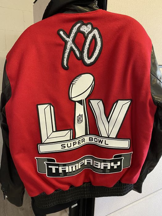 Jeff Hamilton XO Super Bowl 55 Varsity Jacket