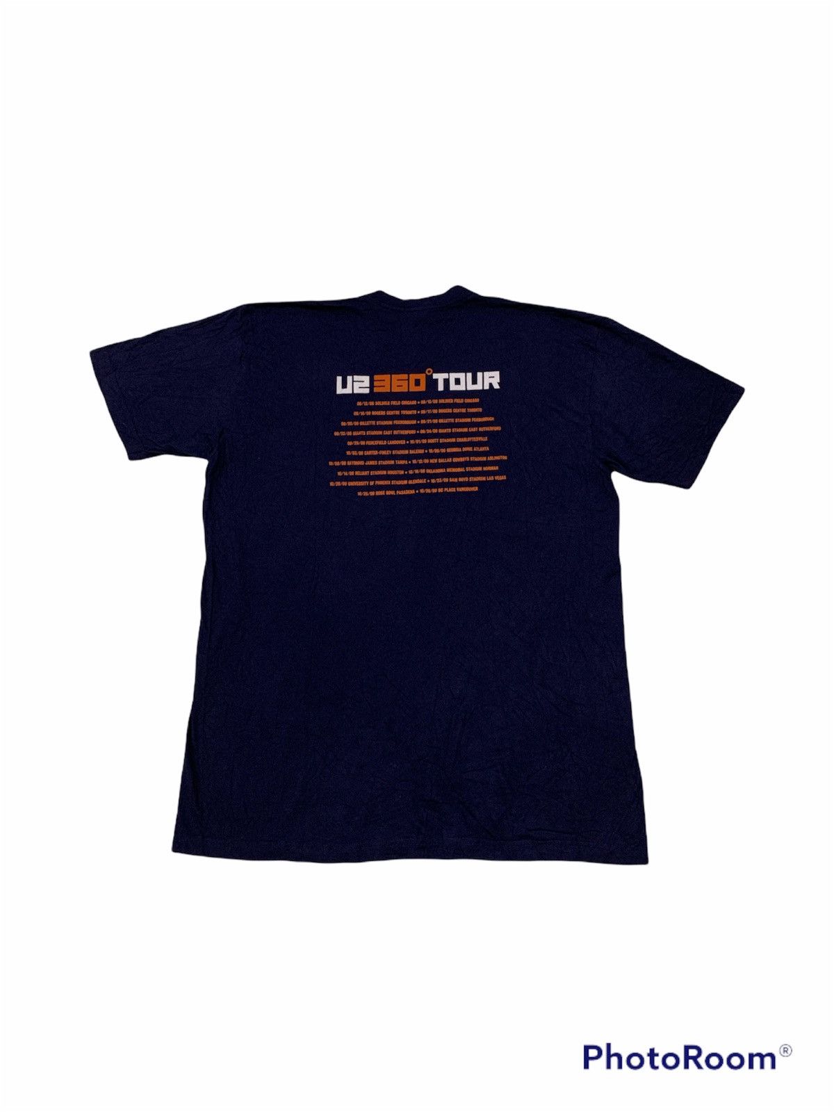 Band Tees U2 360 WORLD TOUR SHIRT 2008 Size US XL / EU 56 / 4 - 2 Thumbnail