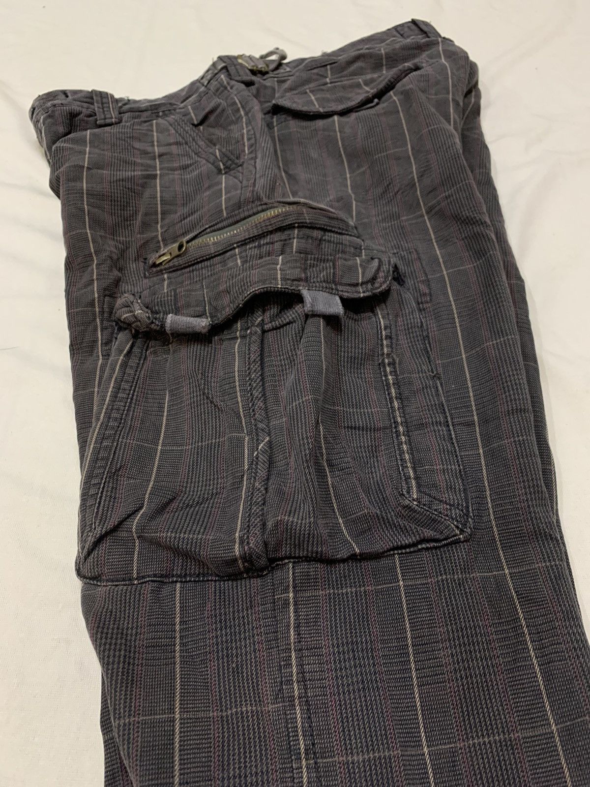 Scotch & Soda SCOTCH VINTAGE TARTAN CARGO PANTS Size US 34 / EU 50 - 8 Thumbnail