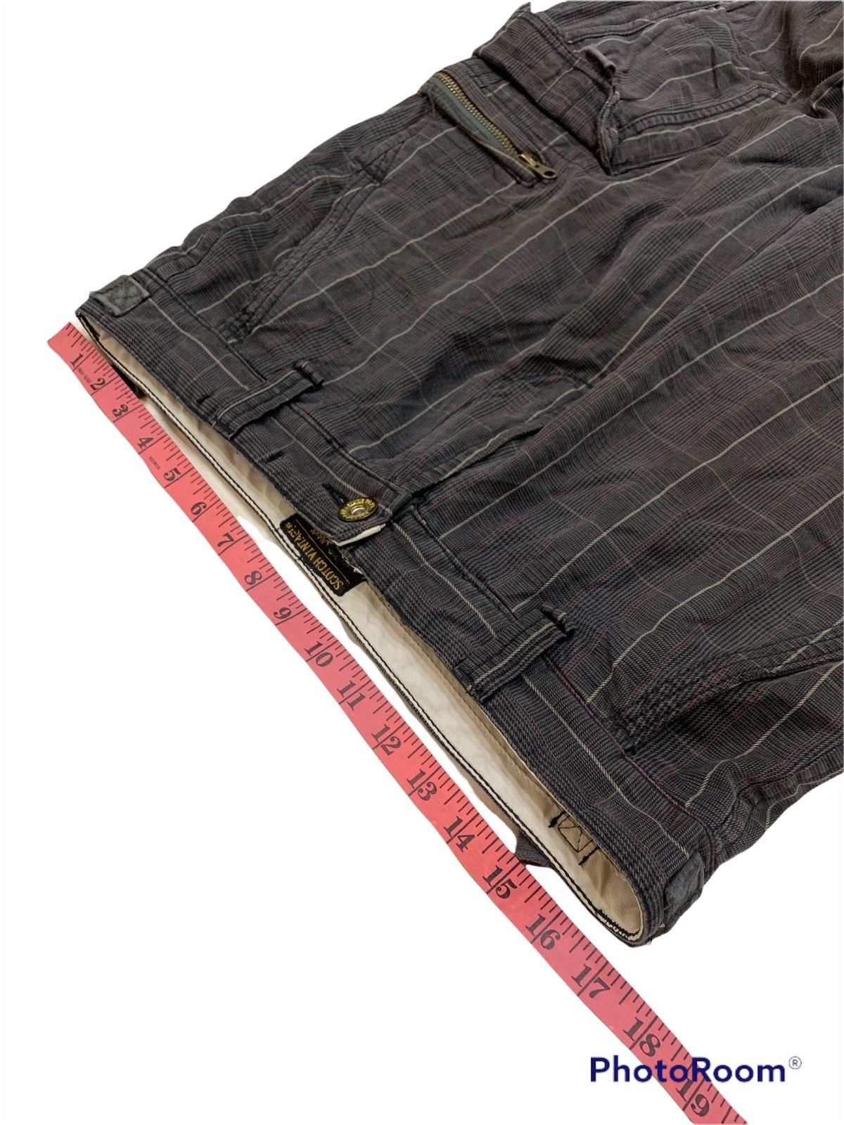 Scotch & Soda SCOTCH VINTAGE TARTAN CARGO PANTS Size US 34 / EU 50 - 9 Thumbnail