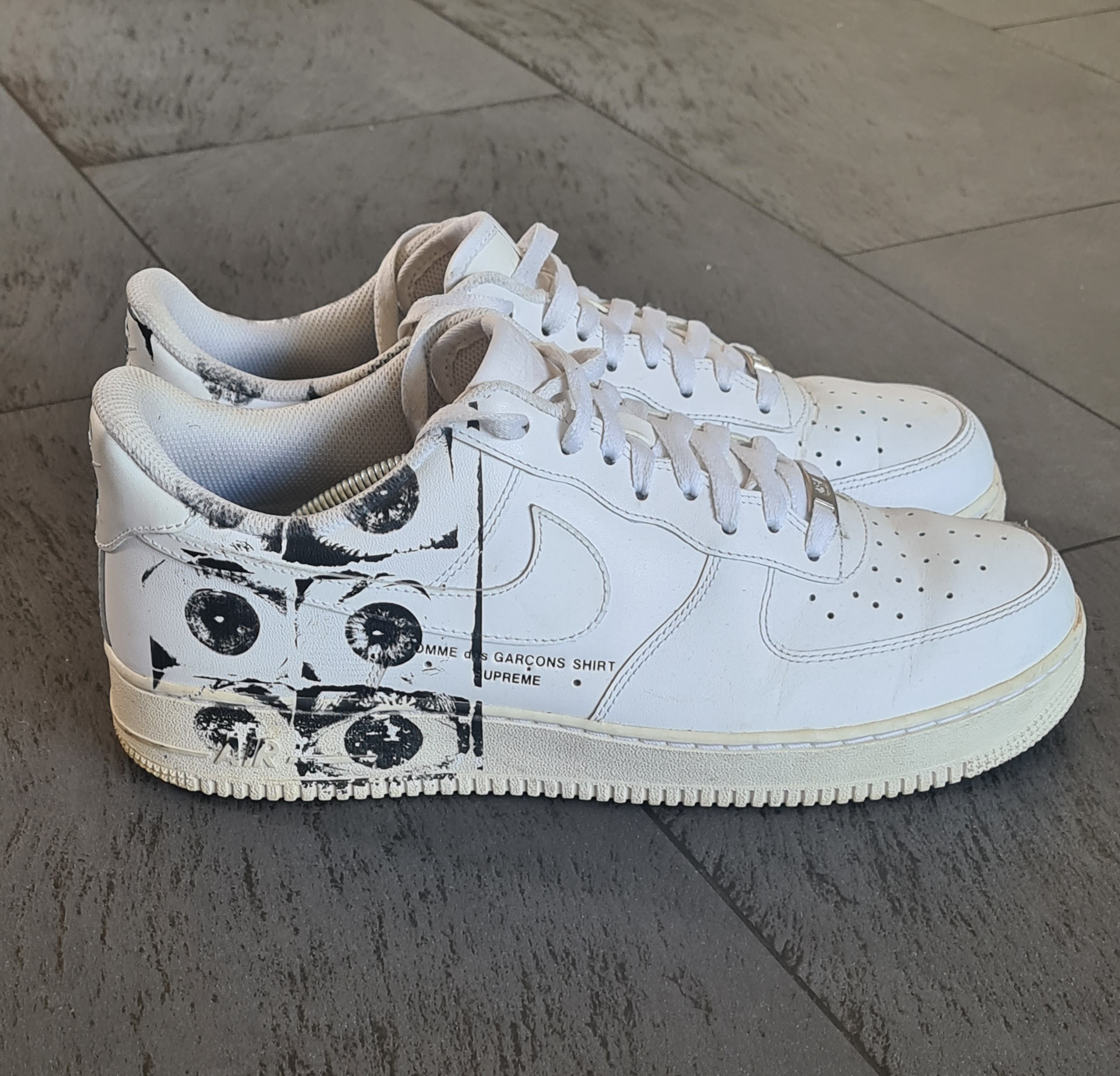 Supreme Supreme x CDG Nike Air Force 1 - AF1 Size US 11.5 / EU 44-45 - 1 Preview