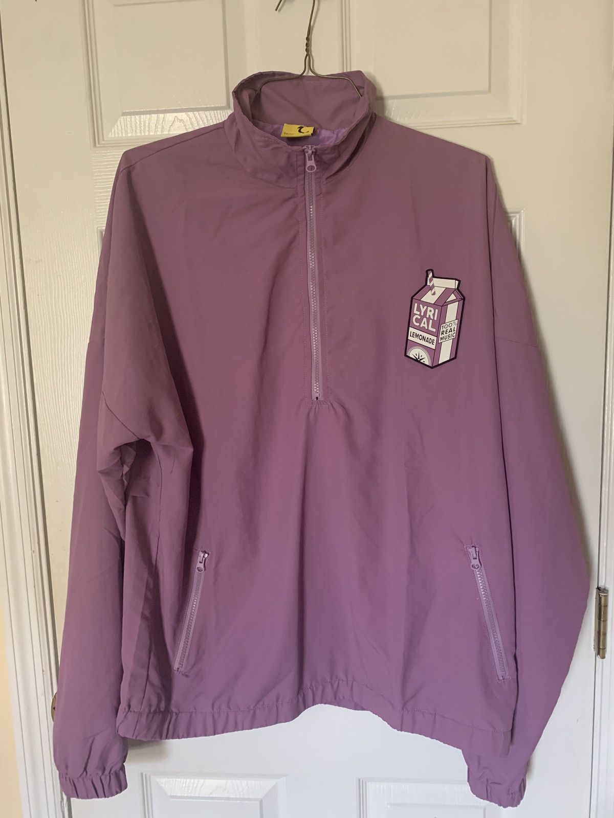 Lyrical Lemonade Lyrical Lemonade Purple Pullover Windbreaker (Large) Size US L / EU 52-54 / 3 - 2 Thumbnail