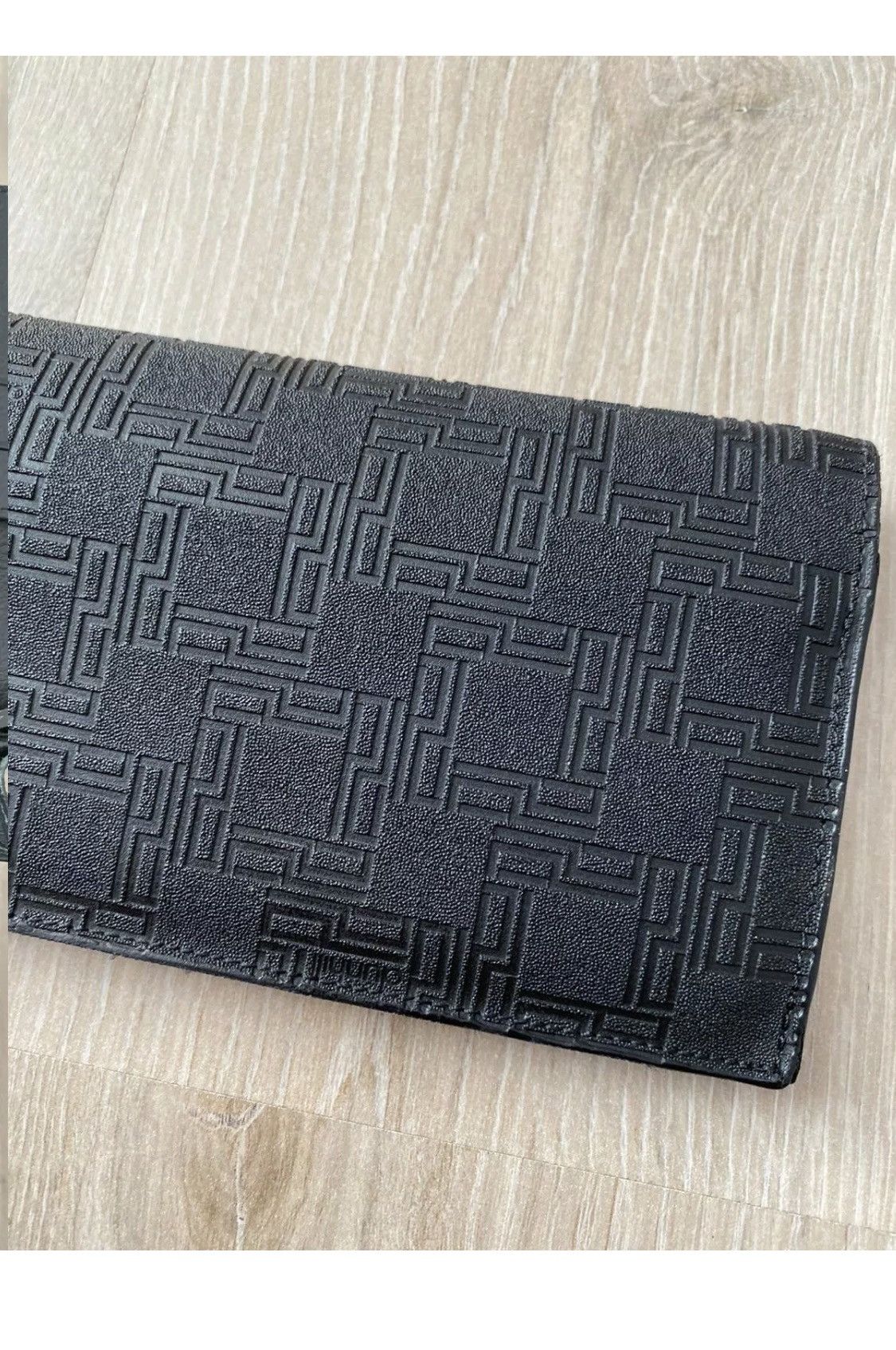Alfred Dunhill × Vintage Dunhill Leather Black Bifold Long Wallet Purse Cardholder Size ONE SIZE - 8 Thumbnail