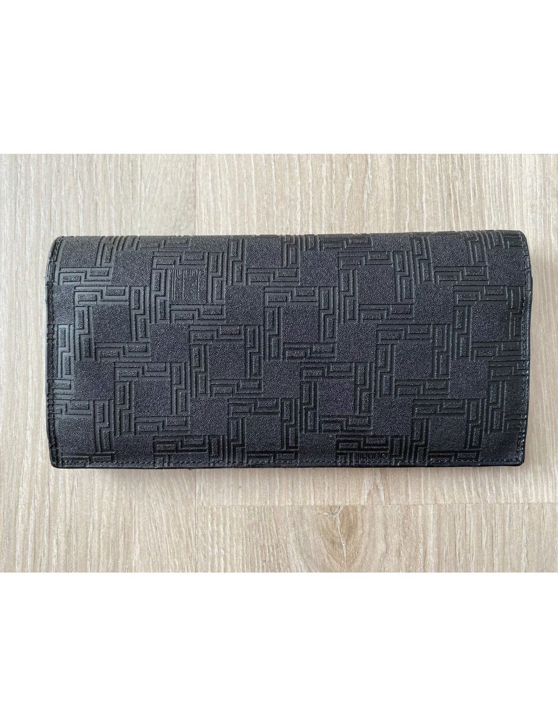 Alfred Dunhill × Vintage Dunhill Leather Black Bifold Long Wallet Purse Cardholder Size ONE SIZE - 3 Thumbnail