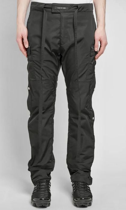 Fear of God Fear of God Sixth Collection Nylon Cargo Snap Pants