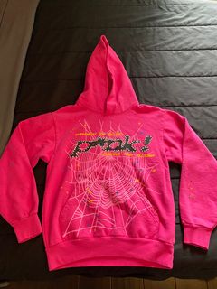 Victoria's Secret Sp5der Pink Spider Atlanta Hoodie, Regular L / Pink