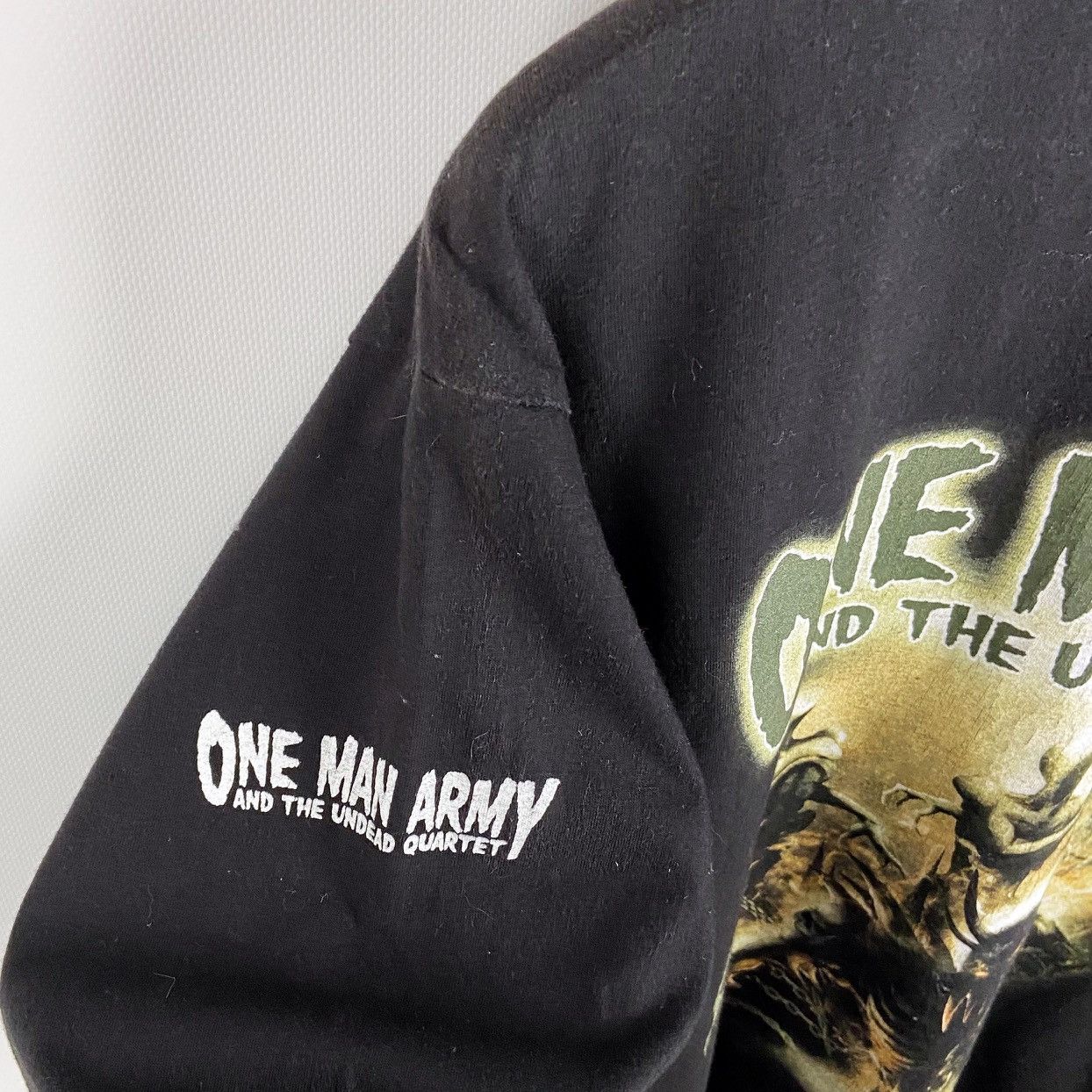 Band Tees Vintage Rare One Man army and the undead quartet longsleev Size US XL / EU 56 / 4 - 5 Thumbnail