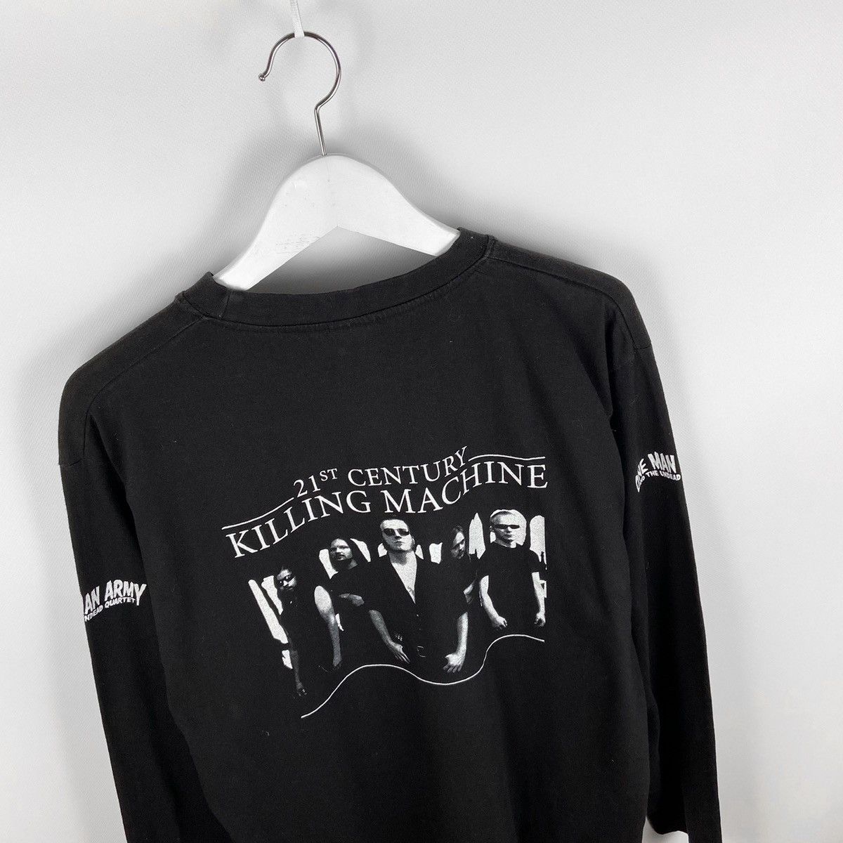 Band Tees Vintage Rare One Man army and the undead quartet longsleev Size US XL / EU 56 / 4 - 4 Thumbnail