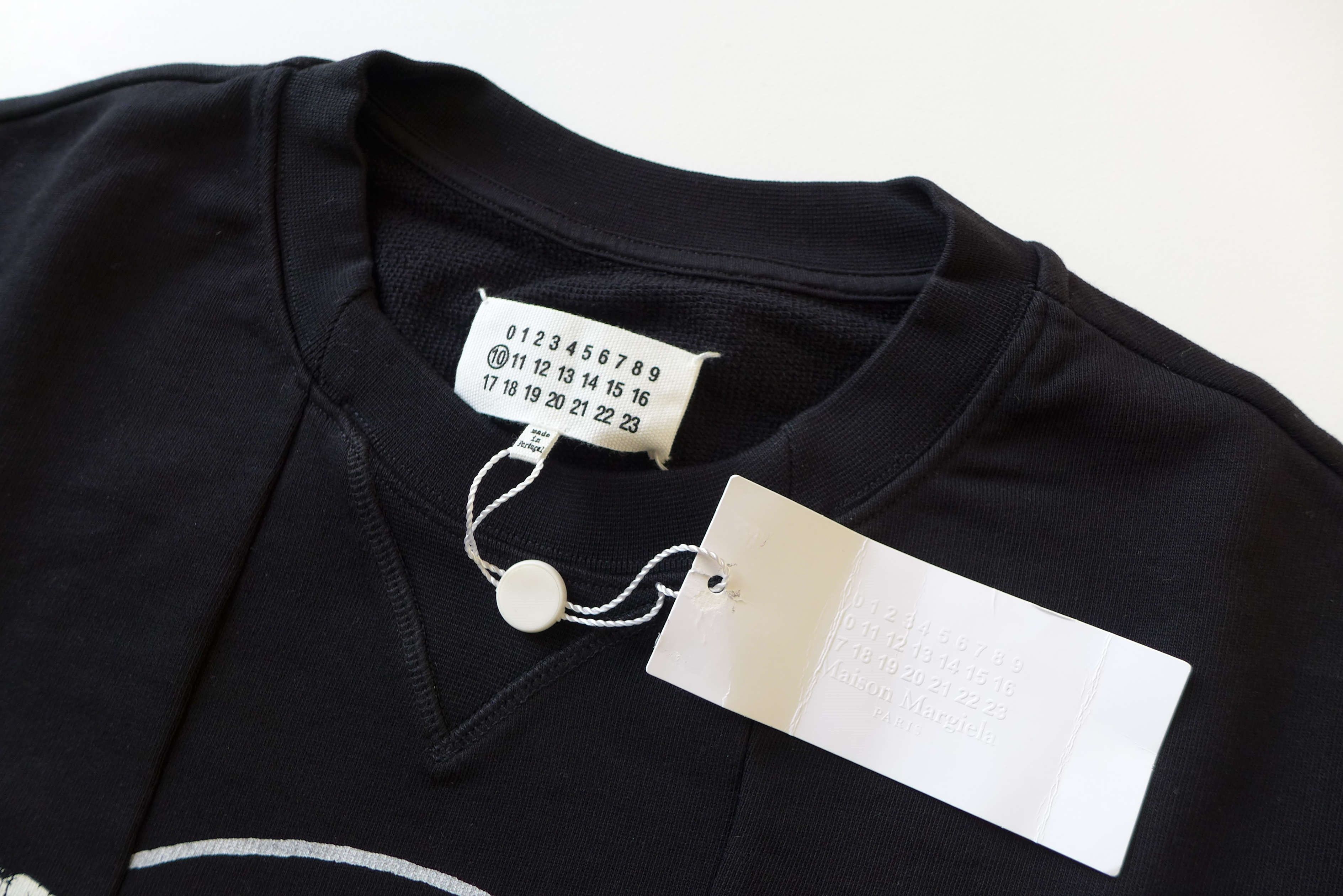 Maison Margiela Margiela Patchwork Irish Print Sweatshirt - Black Size US L / EU 52-54 / 3 - 6 Thumbnail