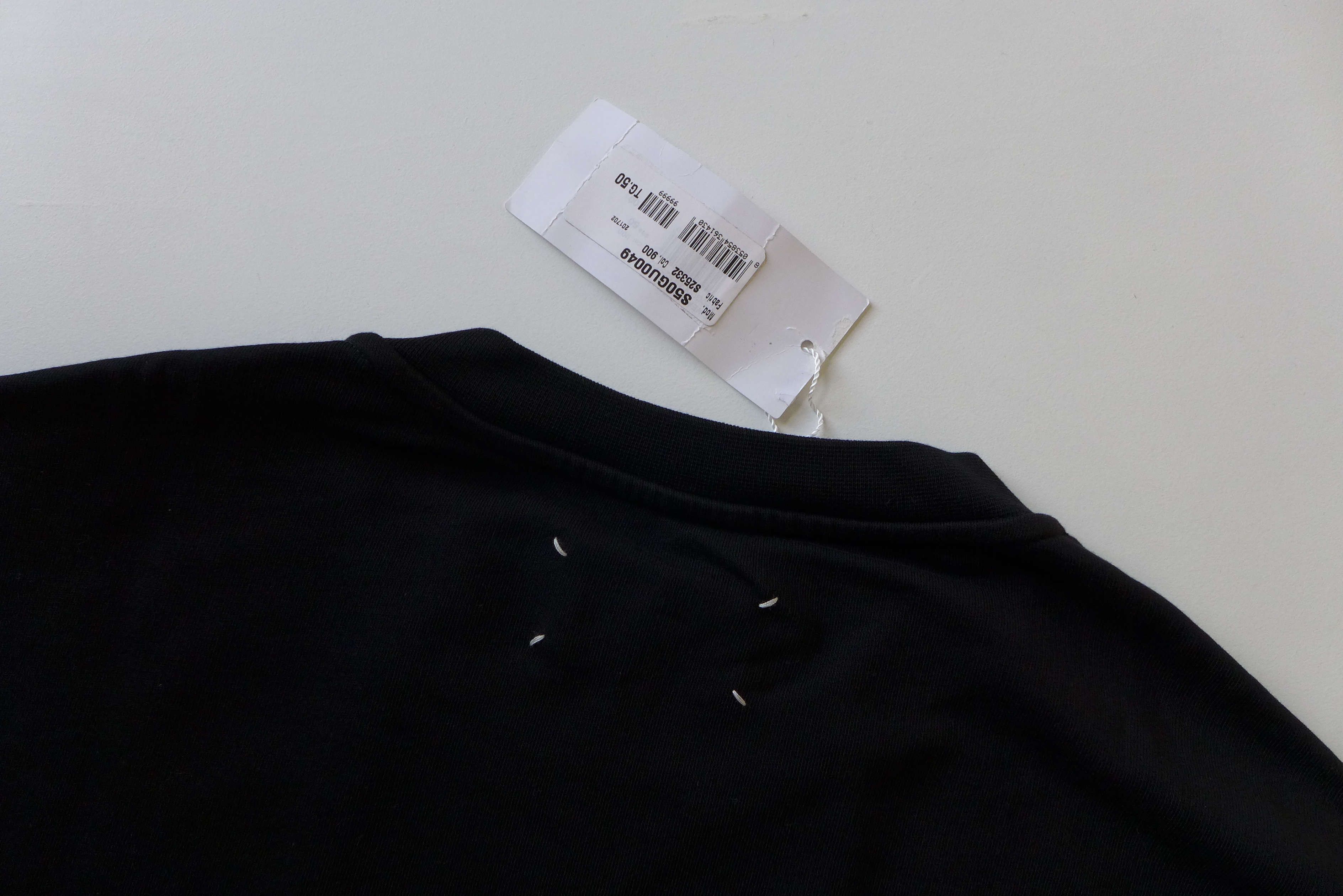 Maison Margiela Margiela Patchwork Irish Print Sweatshirt - Black Size US L / EU 52-54 / 3 - 7 Thumbnail