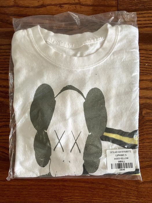 Cactus Jack by Travis Scott Kaws for Fragment Tee