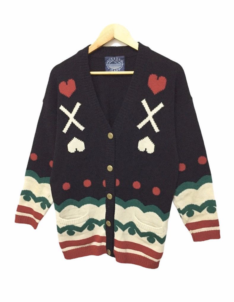 Iceberg Vintage Ice berg native Knitwear sweatshirt made in italy Size M / US 6-8 / IT 42-44 - 2 Thumbnail
