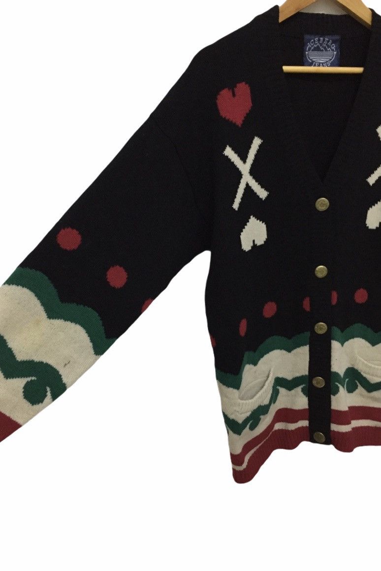Iceberg Vintage Ice berg native Knitwear sweatshirt made in italy Size M / US 6-8 / IT 42-44 - 5 Thumbnail