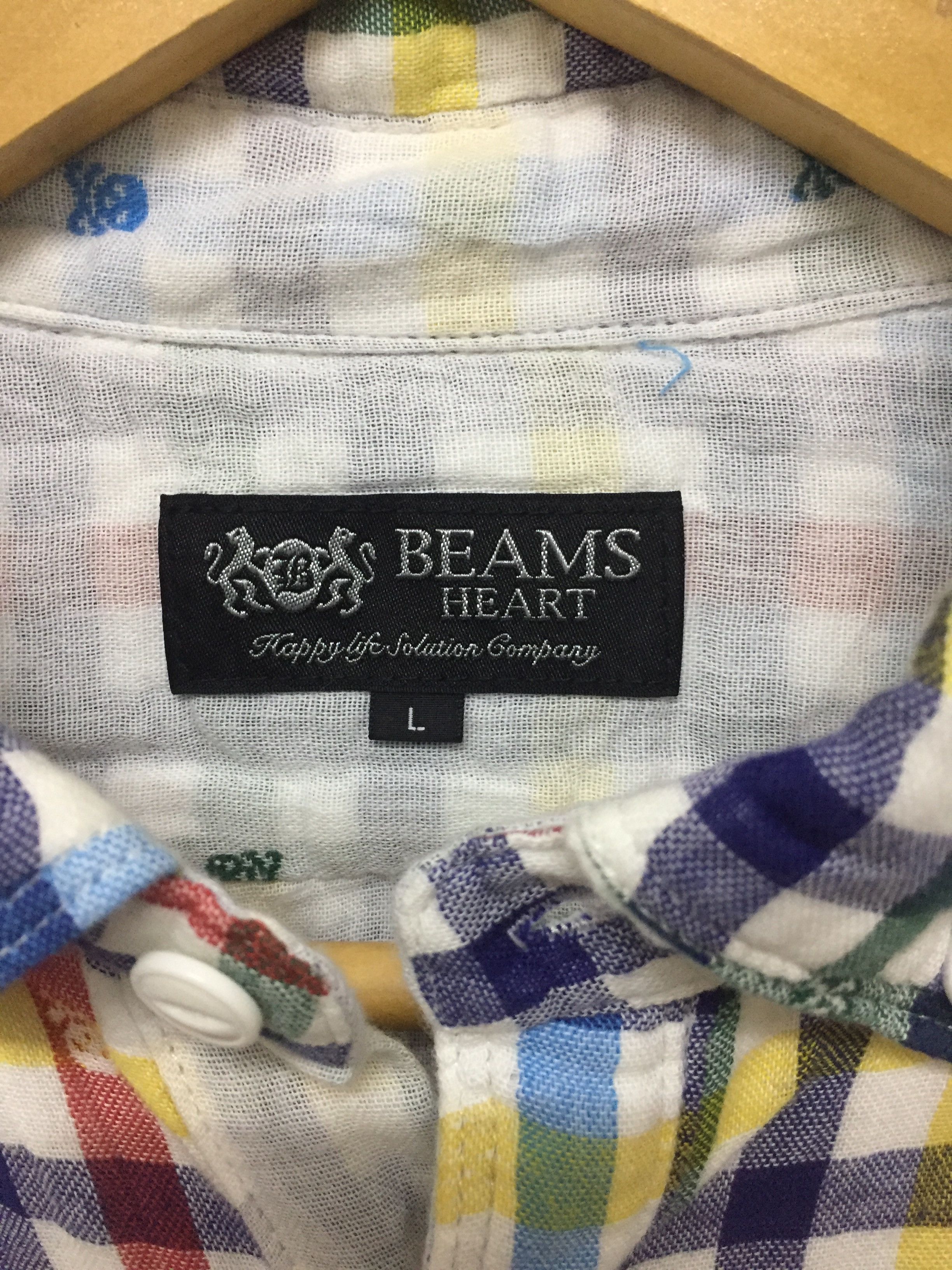 Beams Plus × Japanese Brand Candy Multicolor Skull Cross bone embrodered flanel Size US L / EU 52-54 / 3 - 9 Thumbnail