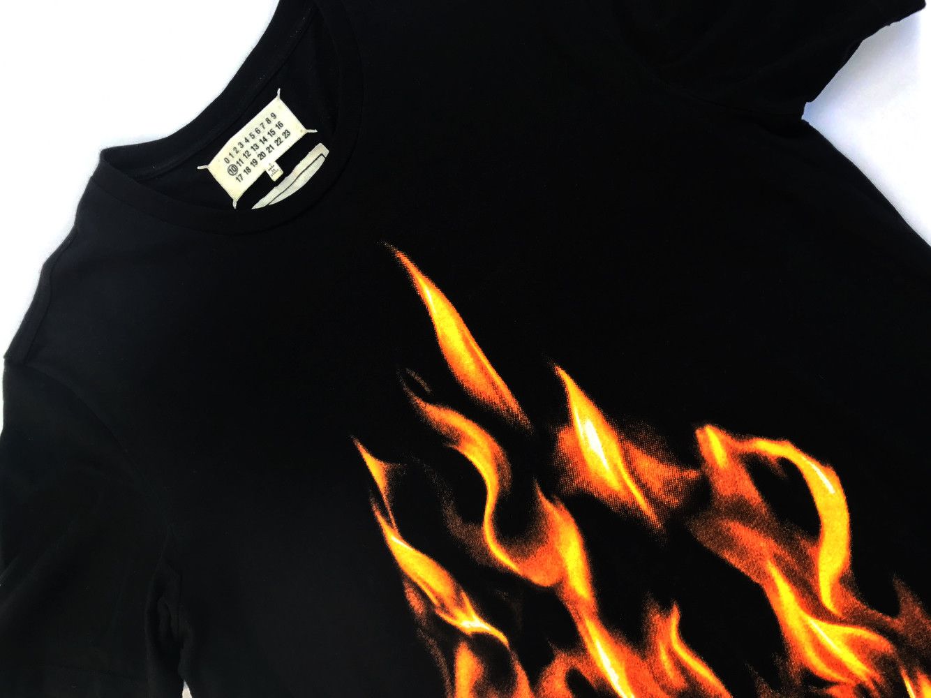 Maison Margiela flame T-shirt | Grailed 
