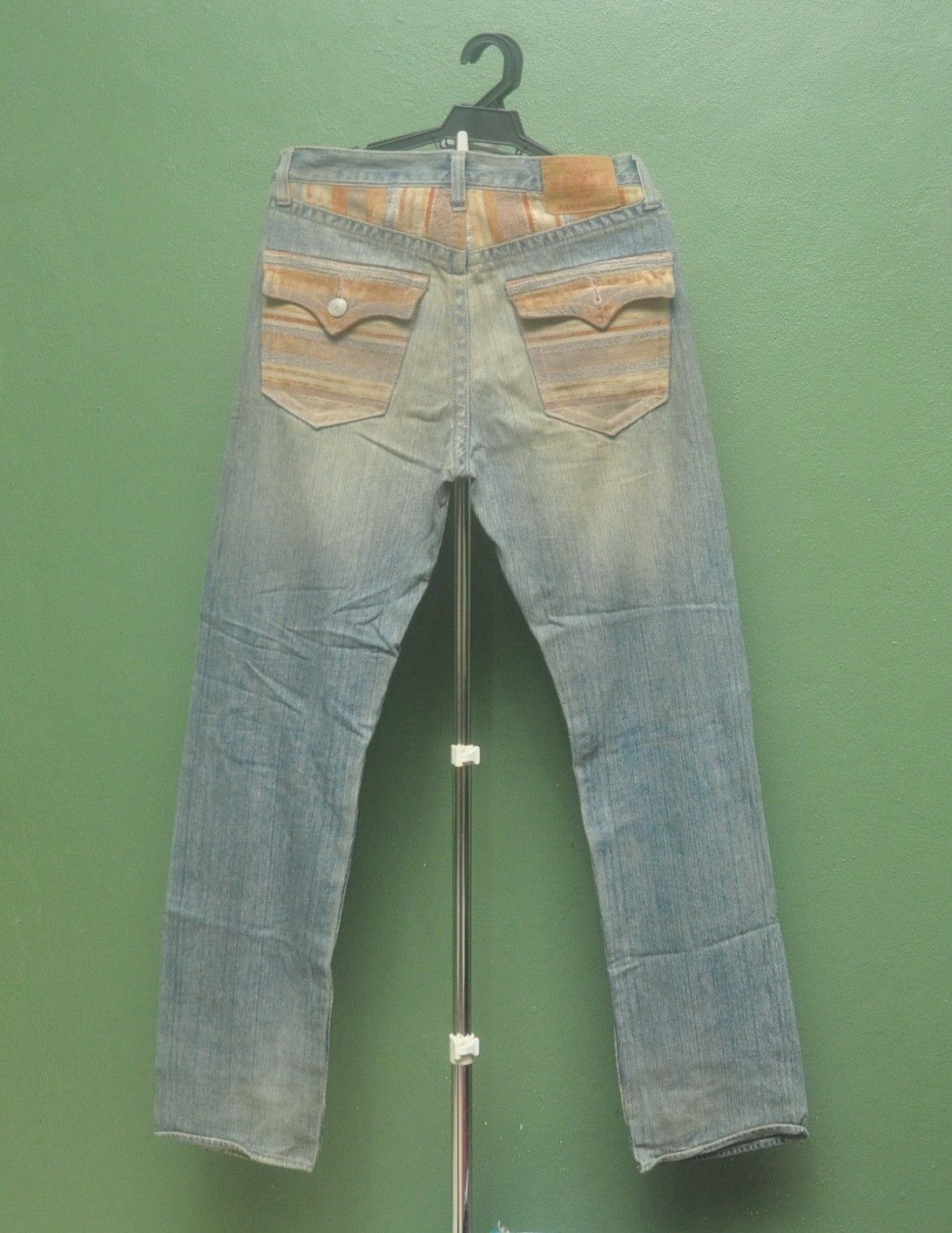 Japanese Brand Vintage Distressed Japanese Travis Scott Fashion Style Size US 34 / EU 50 - 2 Thumbnail