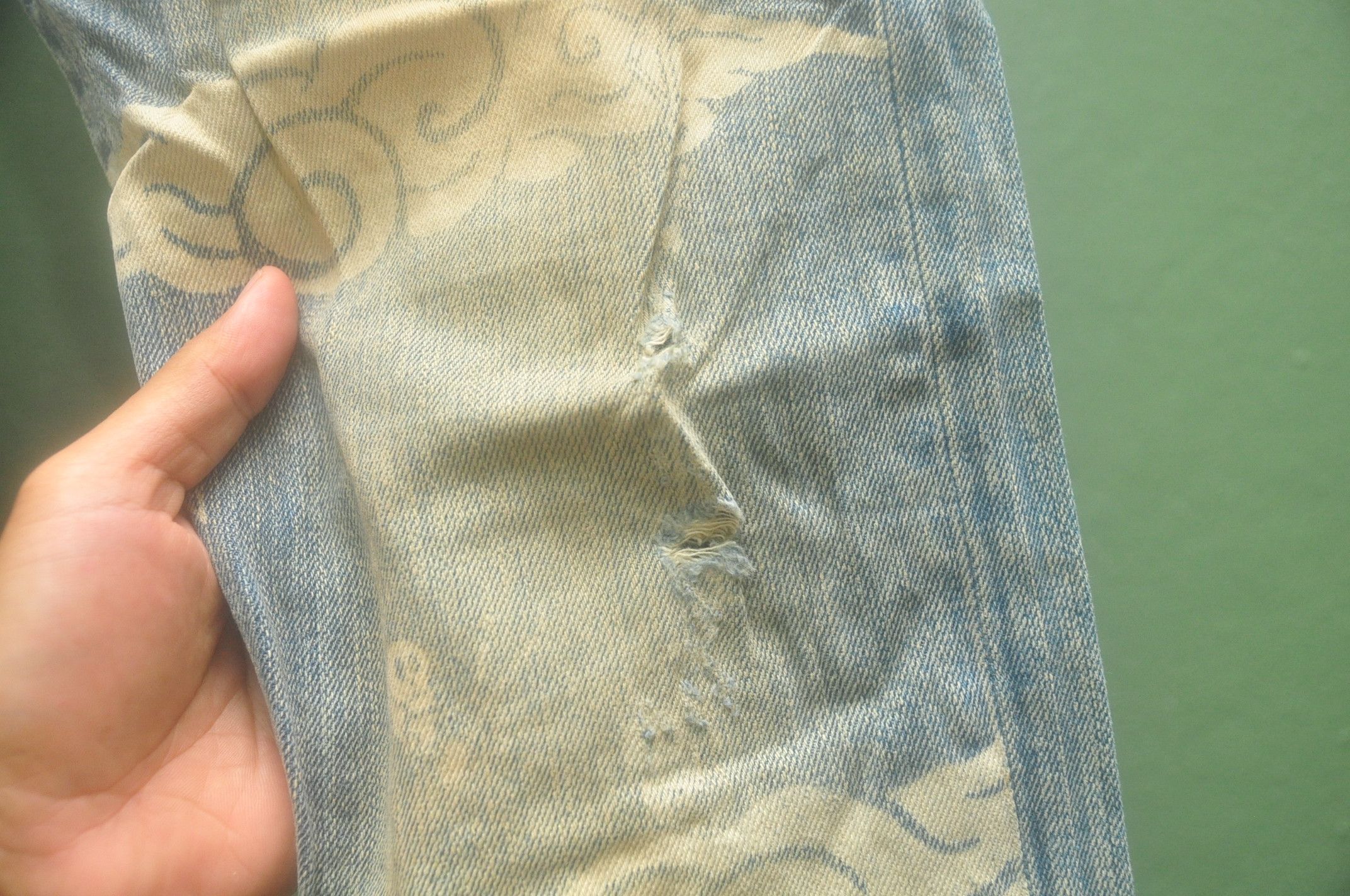 Japanese Brand Vintage Distressed Japanese Travis Scott Fashion Style Size US 34 / EU 50 - 11 Thumbnail