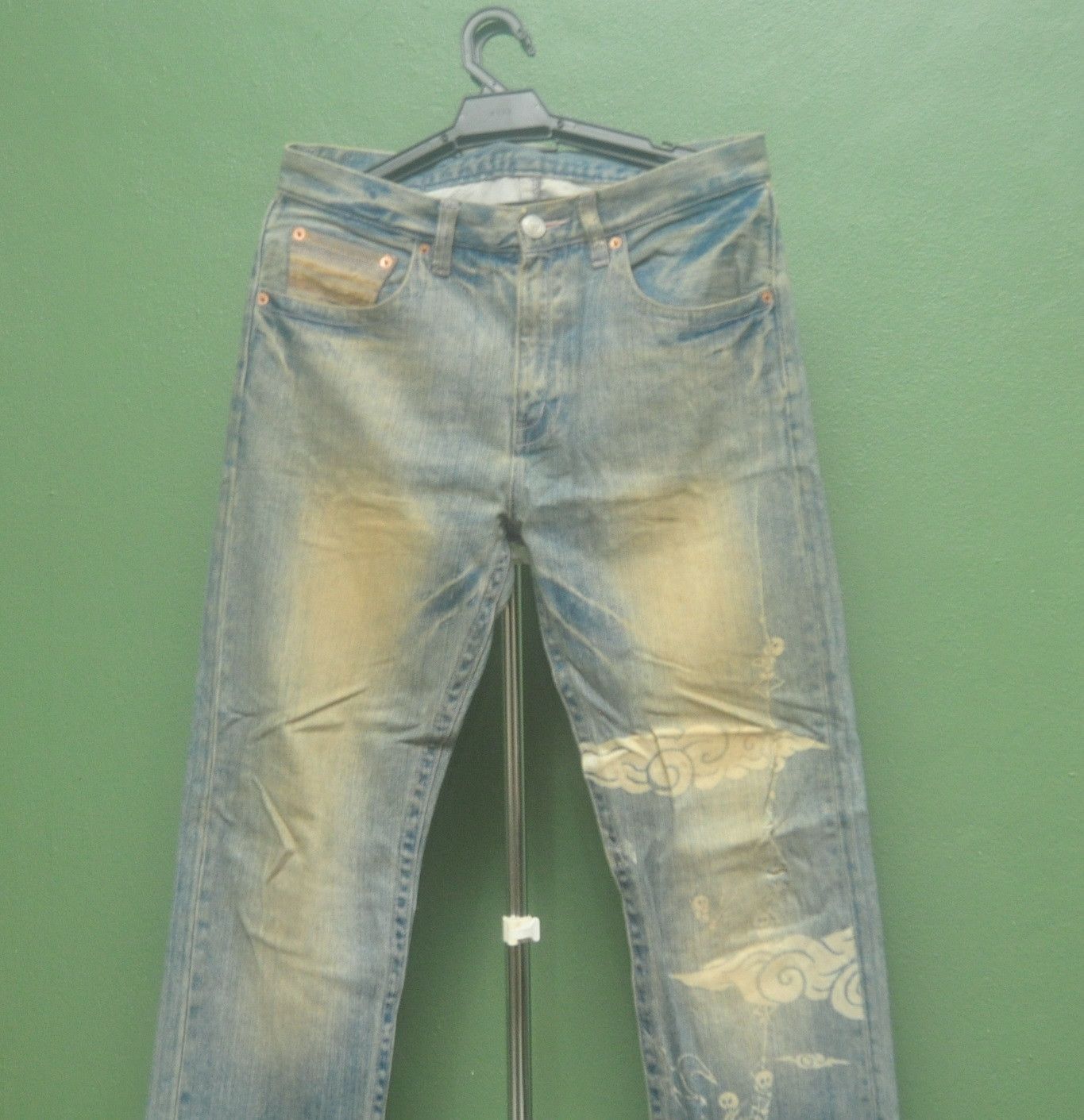 Japanese Brand Vintage Distressed Japanese Travis Scott Fashion Style Size US 34 / EU 50 - 5 Thumbnail
