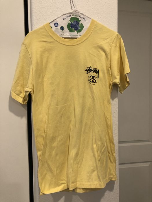 Stussy Yellow Stussy Shirt | Grailed