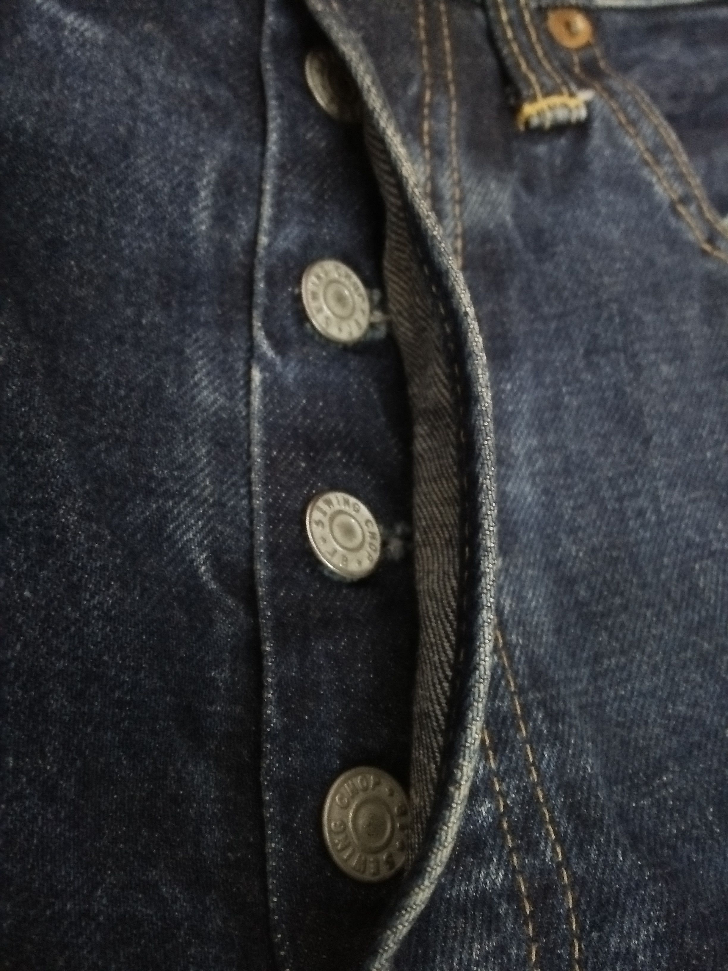 Japanese Brand SEWING CHOP O'ALLS JOHNBULL DENIM JAPAN SELVEDGE (B139) W30 Size US 30 / EU 46 - 4 Thumbnail