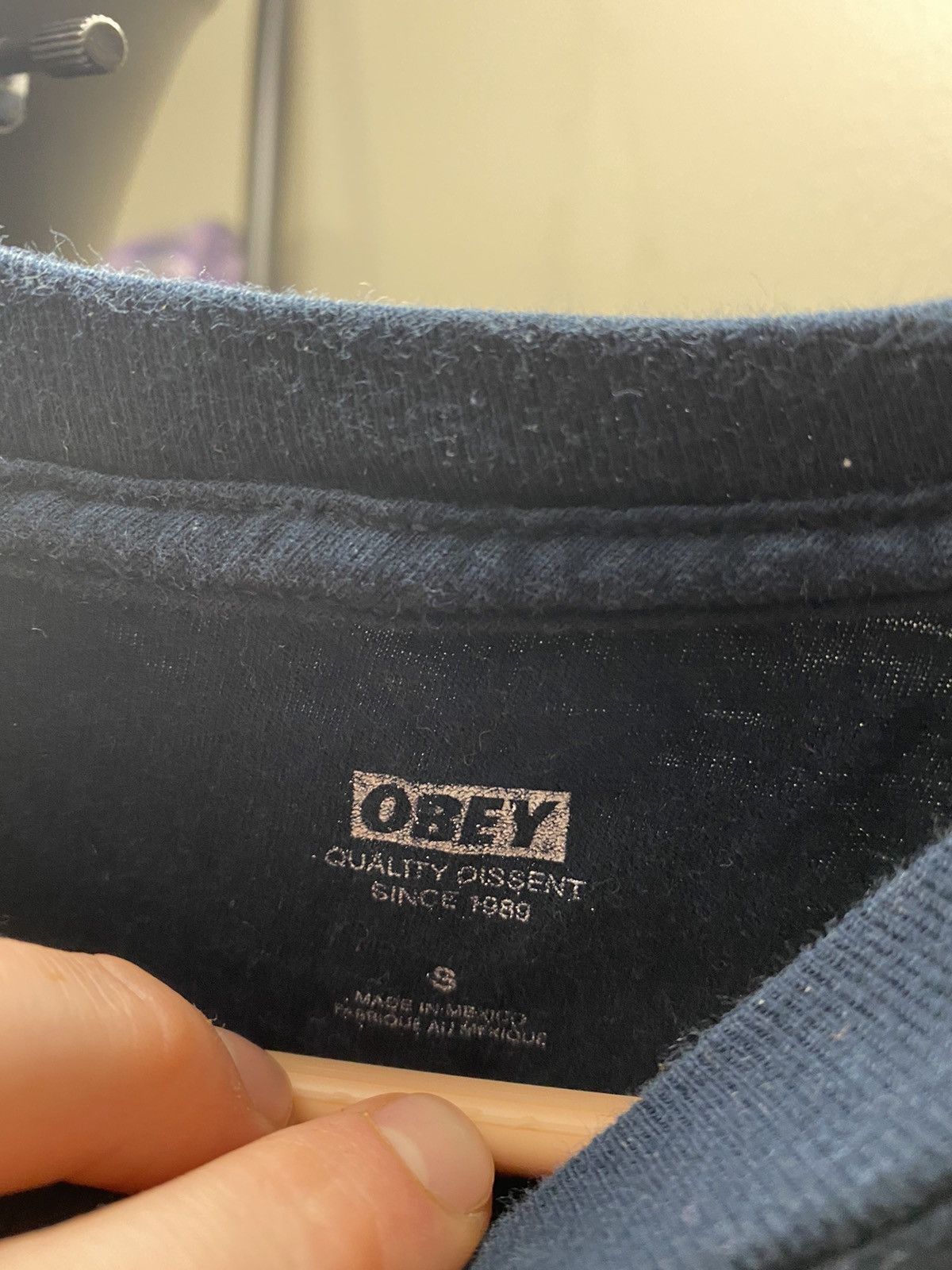 Obey Obey High heal shirt Size US S / EU 44-46 / 1 - 4 Thumbnail