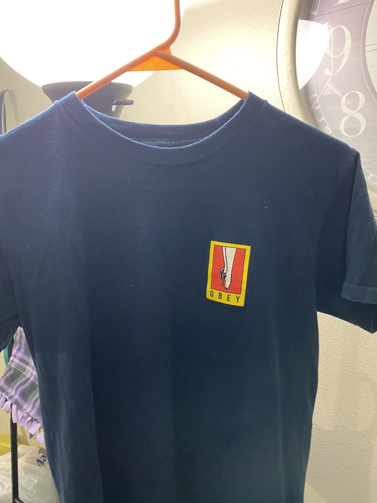 Obey Obey High heal shirt Size US S / EU 44-46 / 1 - 1 Thumbnail