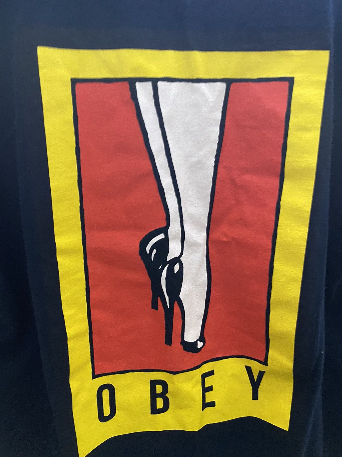 Obey Obey High heal shirt Size US S / EU 44-46 / 1 - 3 Thumbnail
