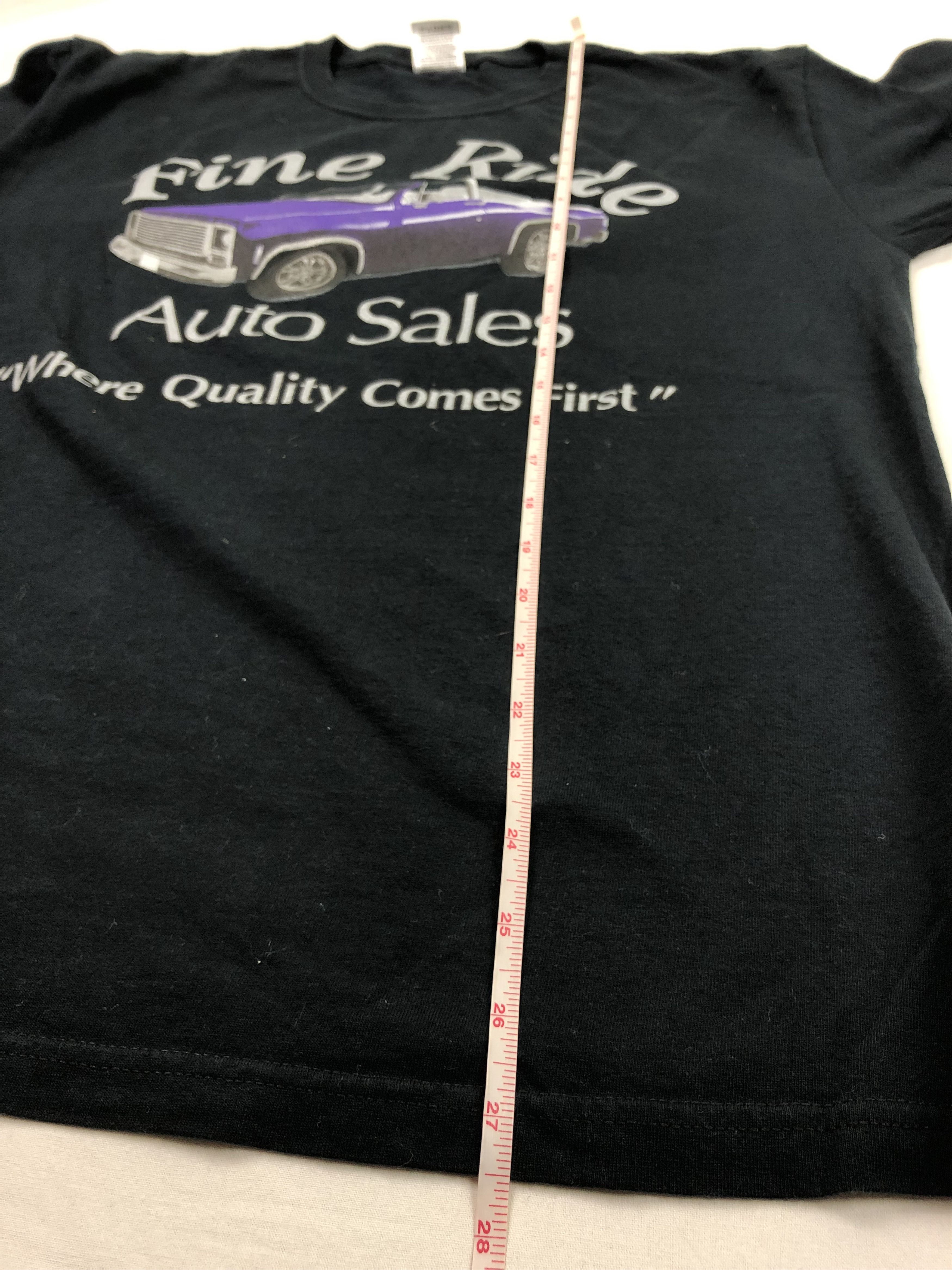 Fruit Of The Loom Ford Bronco Longsleeve Shirt Fine Ride Auto Sales Tee Black Size US L / EU 52-54 / 3 - 4 Thumbnail
