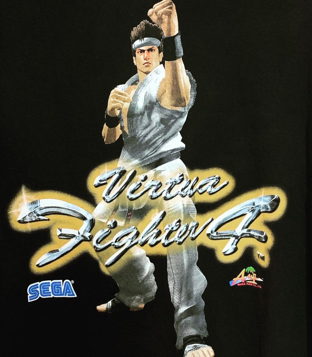 Nintendo PlayStation 2 Virtual Fighter 4 Vintage Shirt Size US XL / EU 56 / 4 - 2 Thumbnail