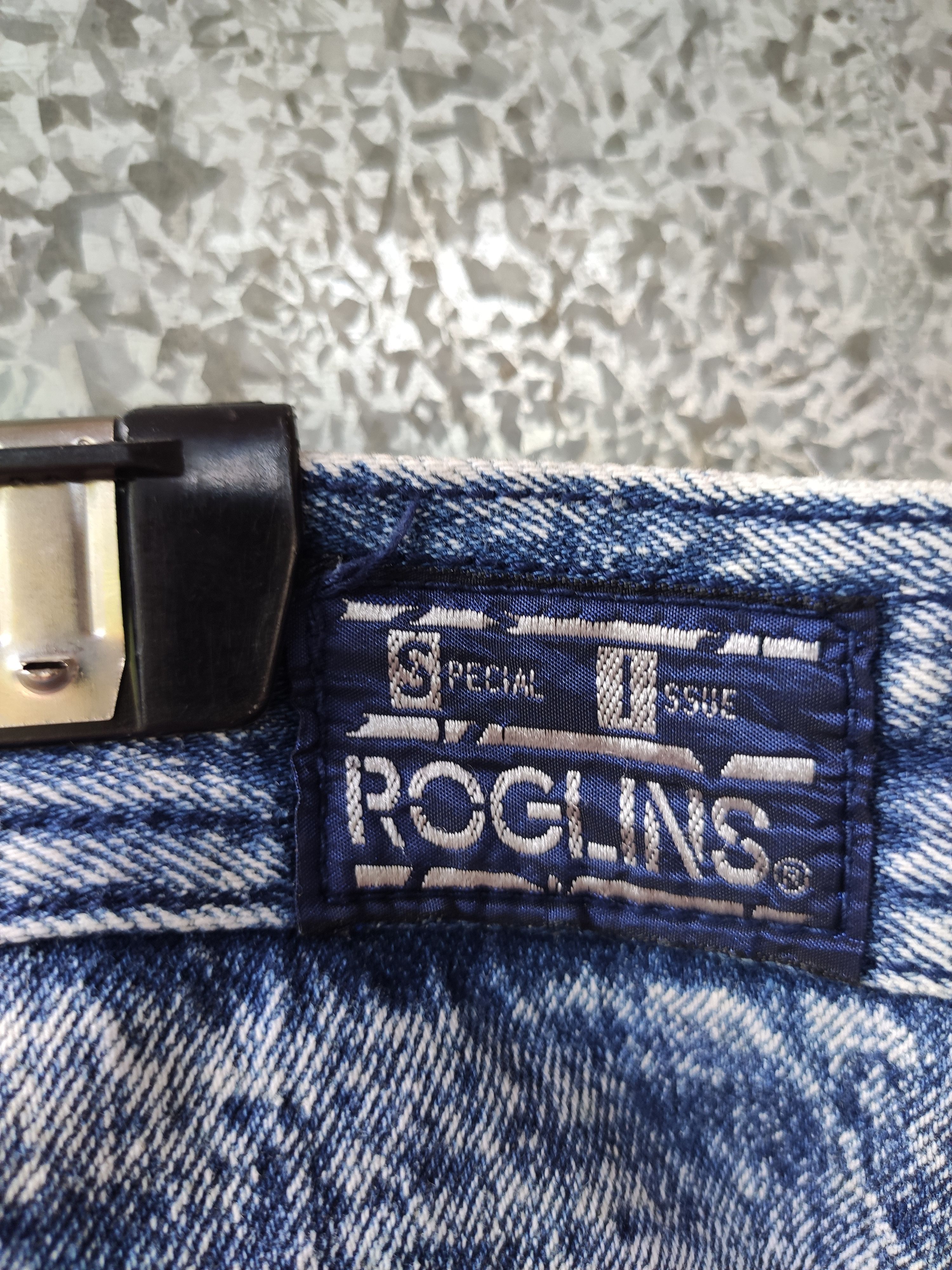 Japanese Brand Roglins Jeans Wear Cargo Jeans Acid wash pants Size US 33 - 6 Thumbnail