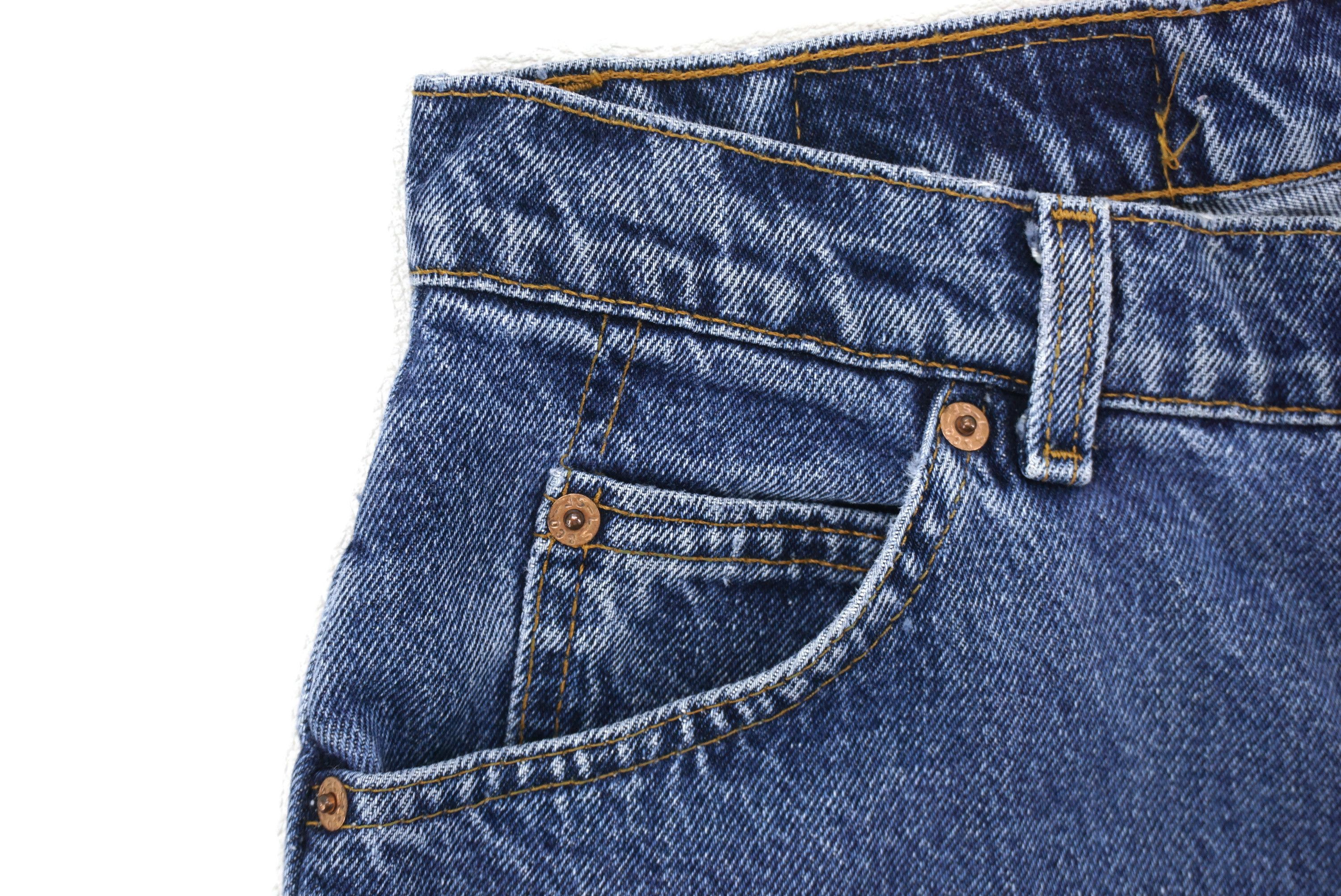 Levi's Made & Crafted × Levi's Vintage Clothing Levis 15921 Orange Tab Tapered Fit Tapered Leg Jeans USA Size US 29 - 10 Thumbnail