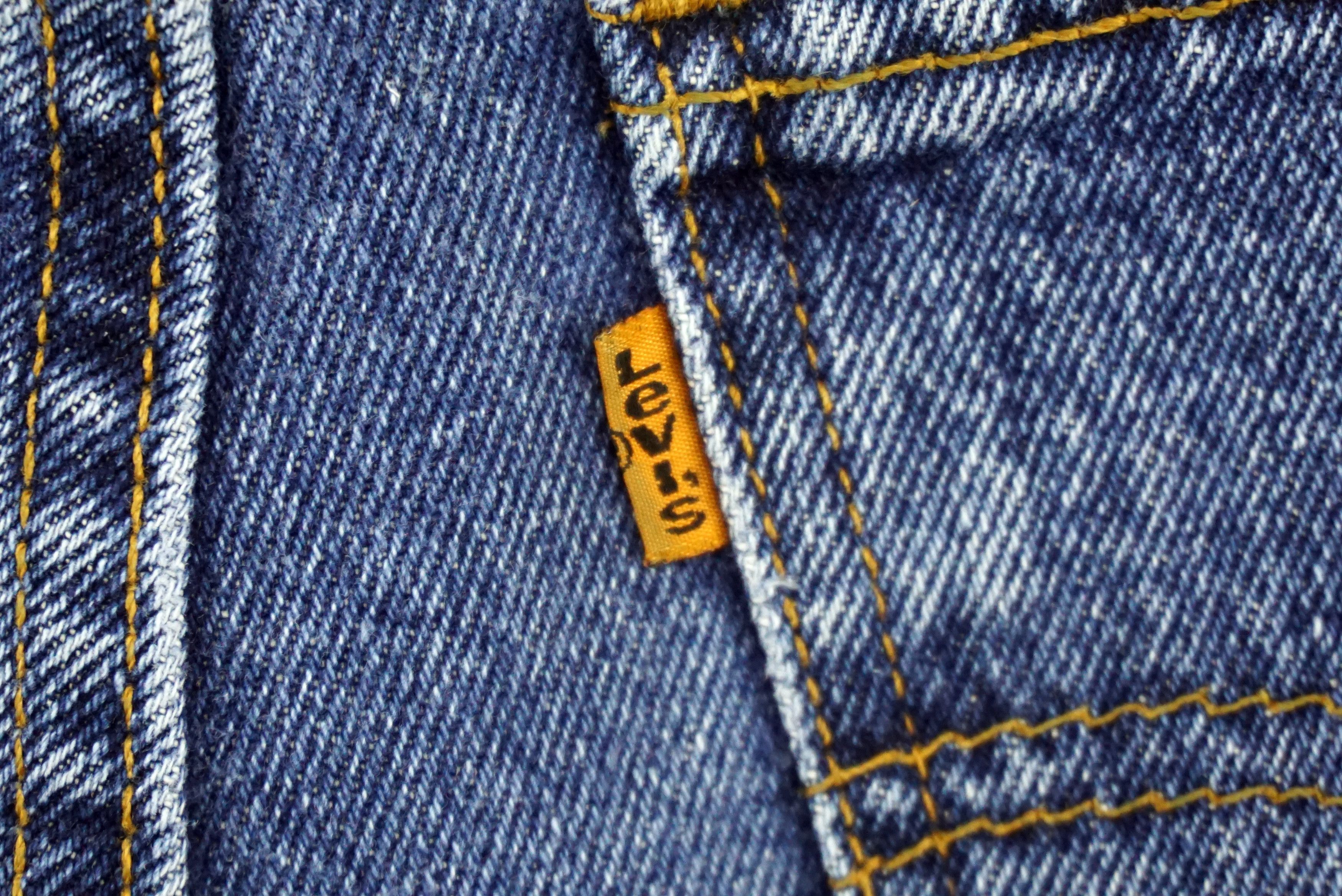 Levi's Made & Crafted × Levi's Vintage Clothing Levis 15921 Orange Tab Tapered Fit Tapered Leg Jeans USA Size US 29 - 12 Thumbnail