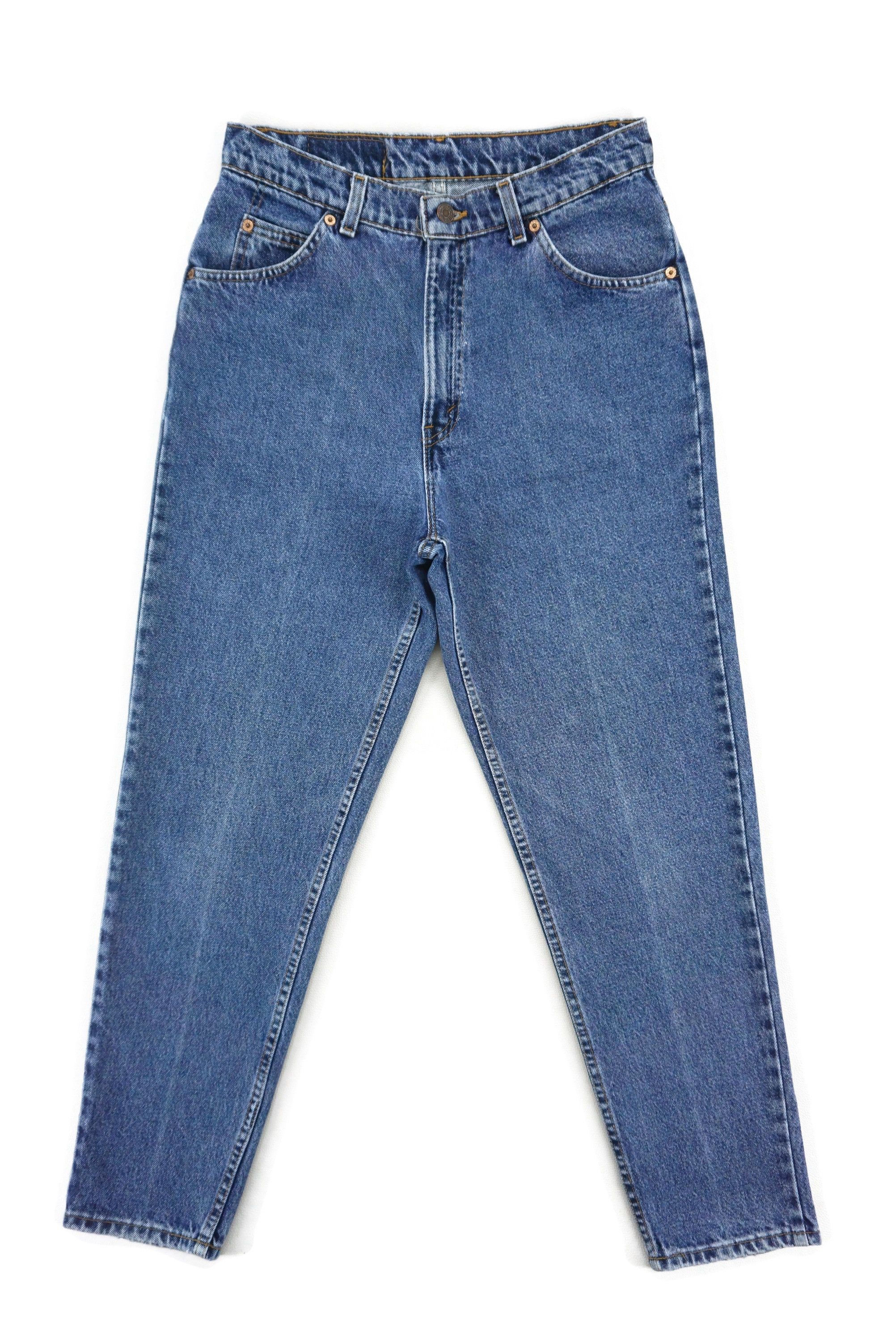 Levi's Made & Crafted × Levi's Vintage Clothing Levis 15921 Orange Tab Tapered Fit Tapered Leg Jeans USA Size US 29 - 1 Thumbnail
