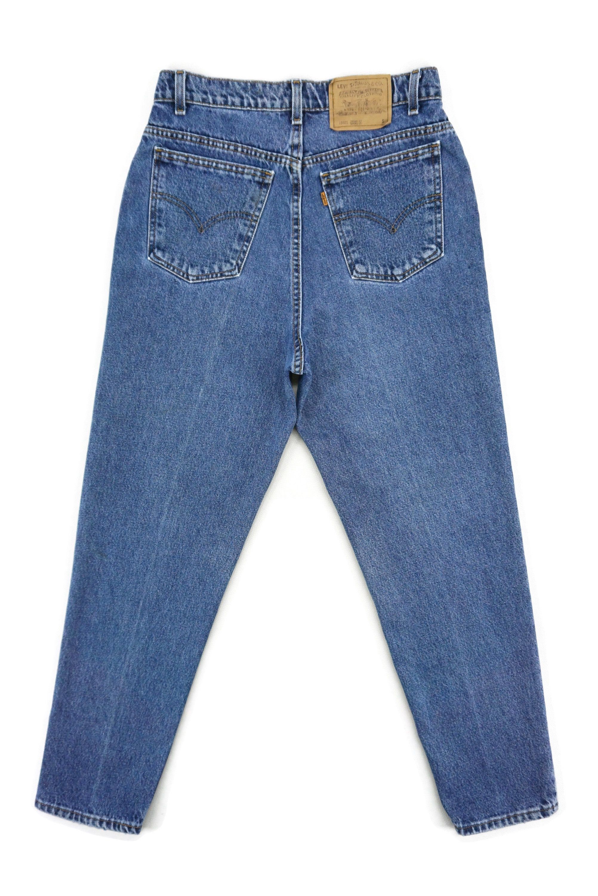 Levi's Made & Crafted × Levi's Vintage Clothing Levis 15921 Orange Tab Tapered Fit Tapered Leg Jeans USA Size US 29 - 2 Thumbnail