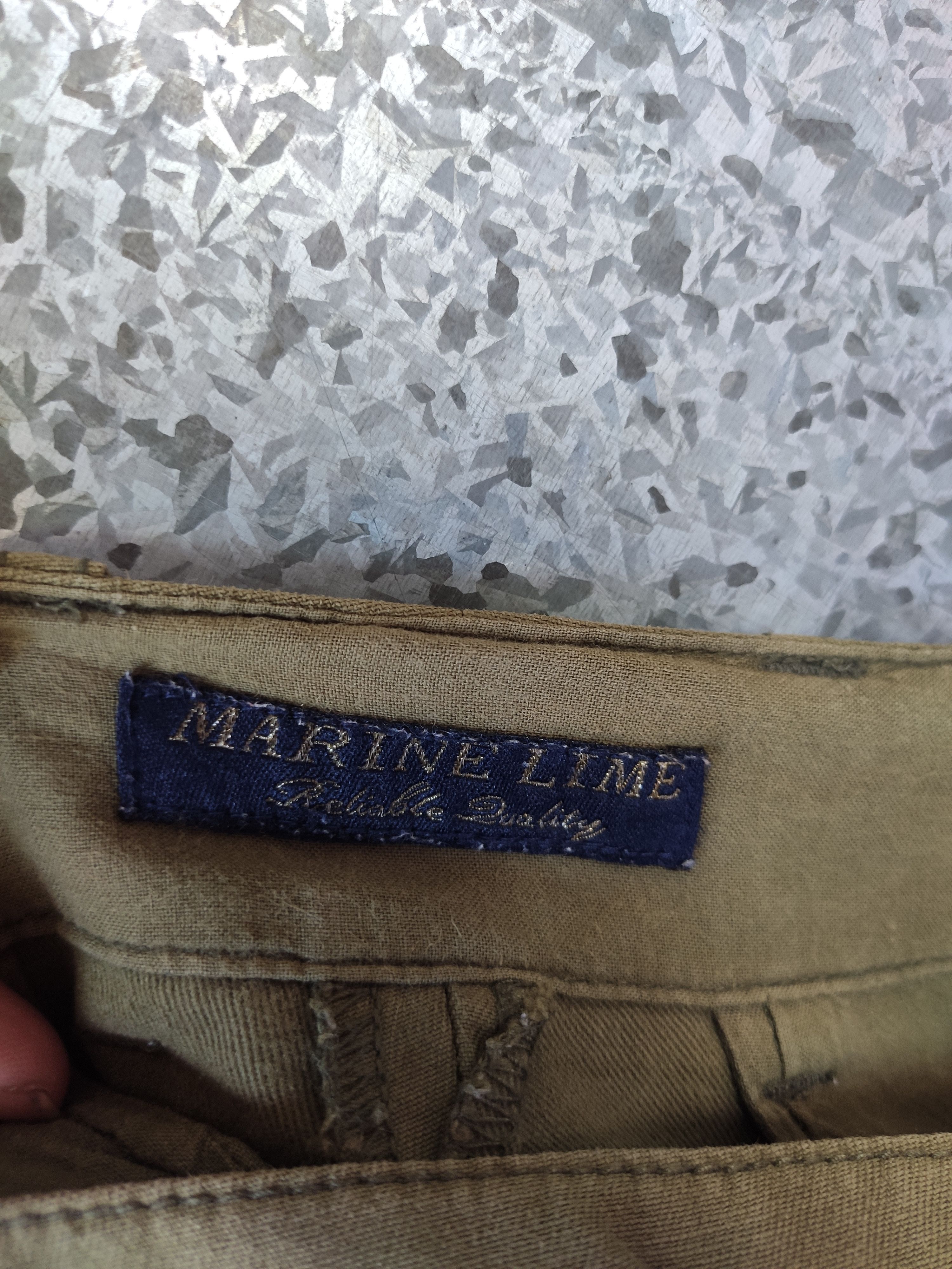 Marine Layer Vintage Marine Pants Anchor Casual quarter pants Size US 32 / EU 48 - 7 Thumbnail