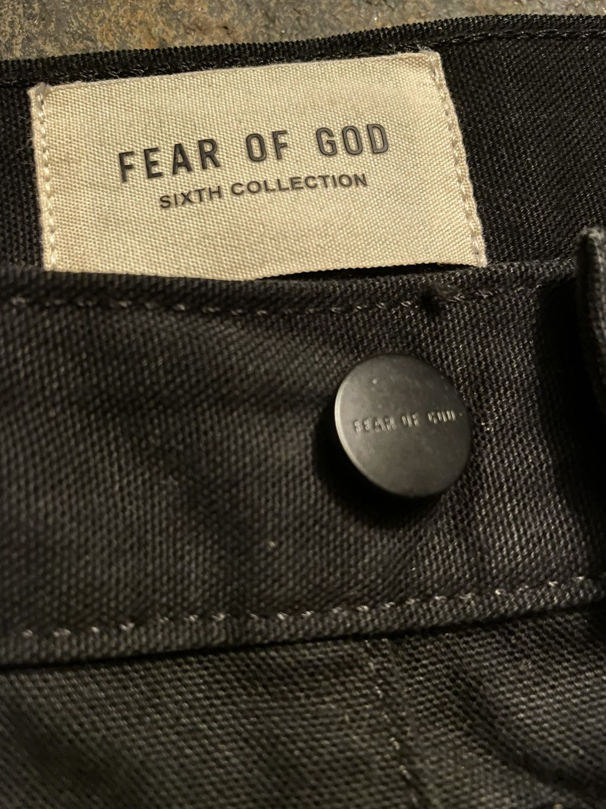 Fear of God Fear Of God Sixth Collection Slim Canvas Jeans Size US 30 / EU 46 - 4 Thumbnail