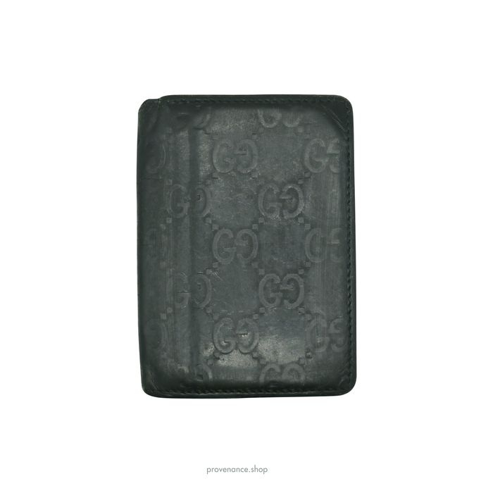 Gucci 🔴 Pocket Organizer Wallet Green Guccissima Leather Grailed