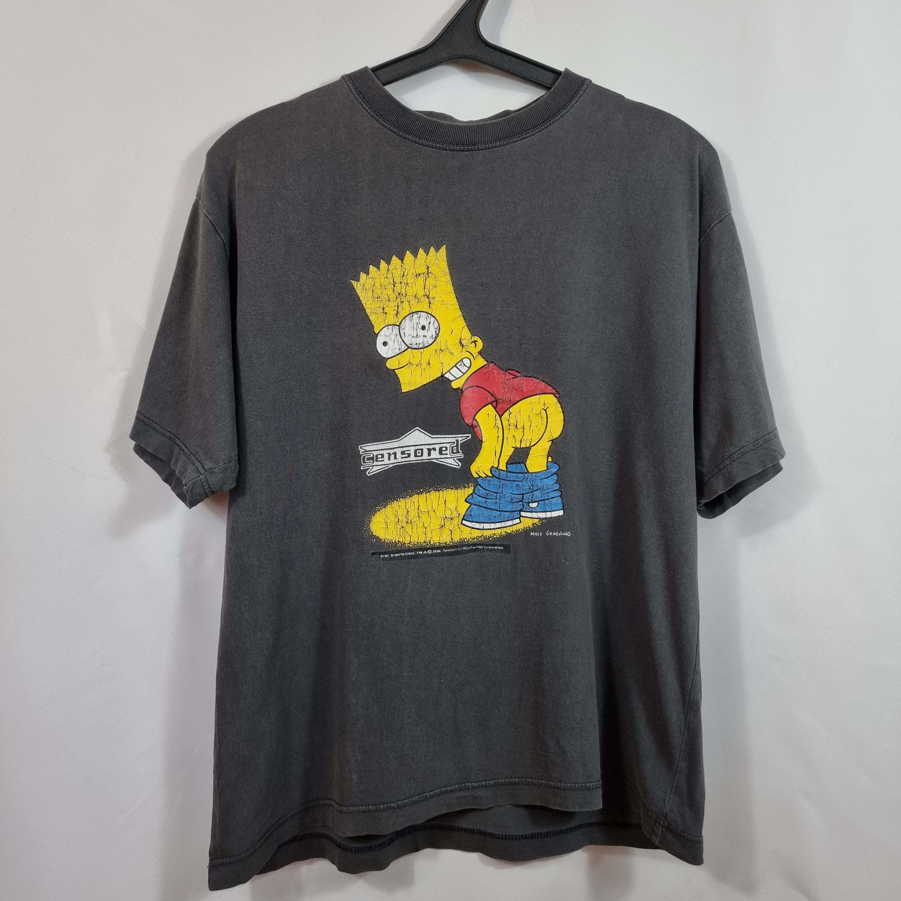 Vintage 2000 Bart Simpsons Showing Butt like Homer Futurama | Grailed