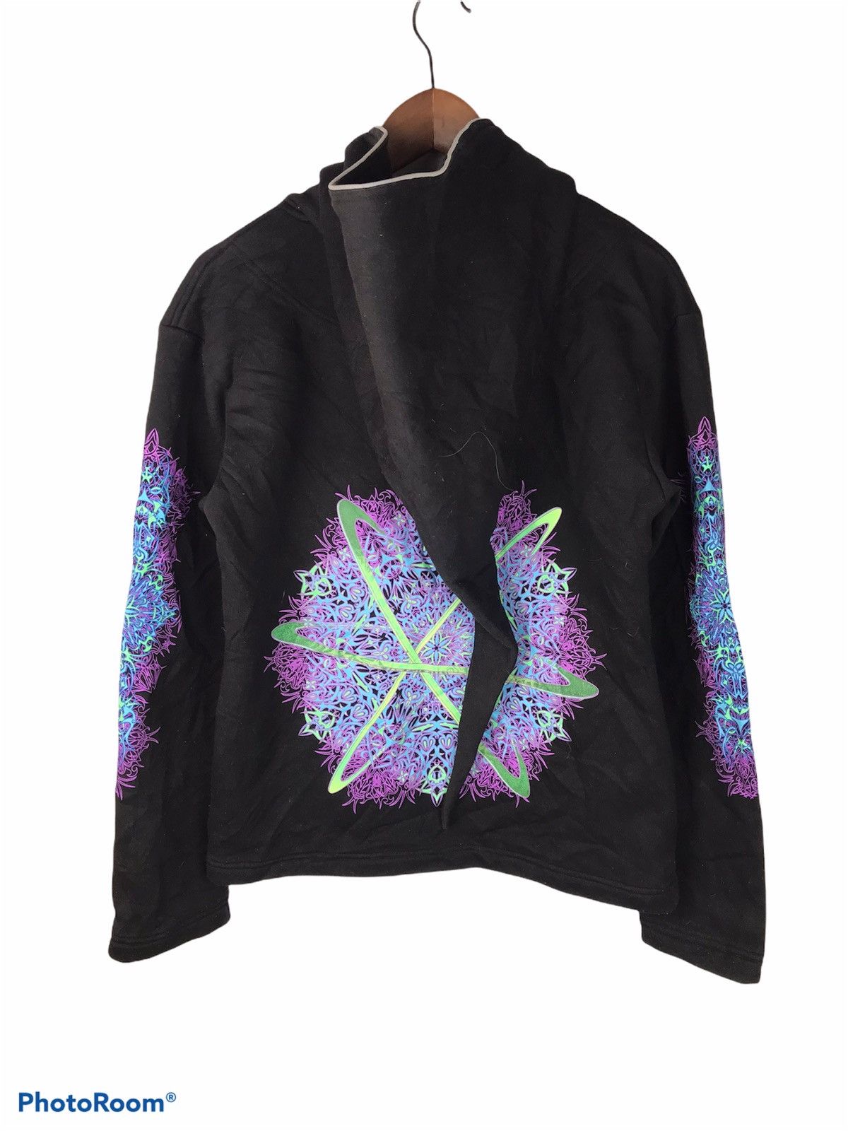 Japanese Brand × Streetwear Space tribe pixie hoodie psychedelic art ...