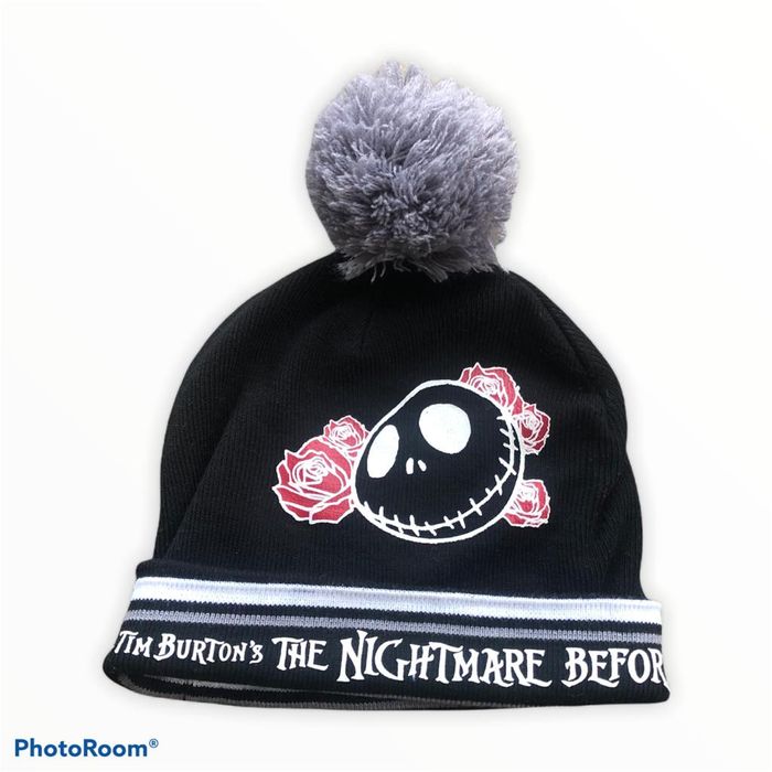 Disney TIM BURTONS THE NIGHTMARE BEFORE CHRISTMAS BEANIE HAT Grailed