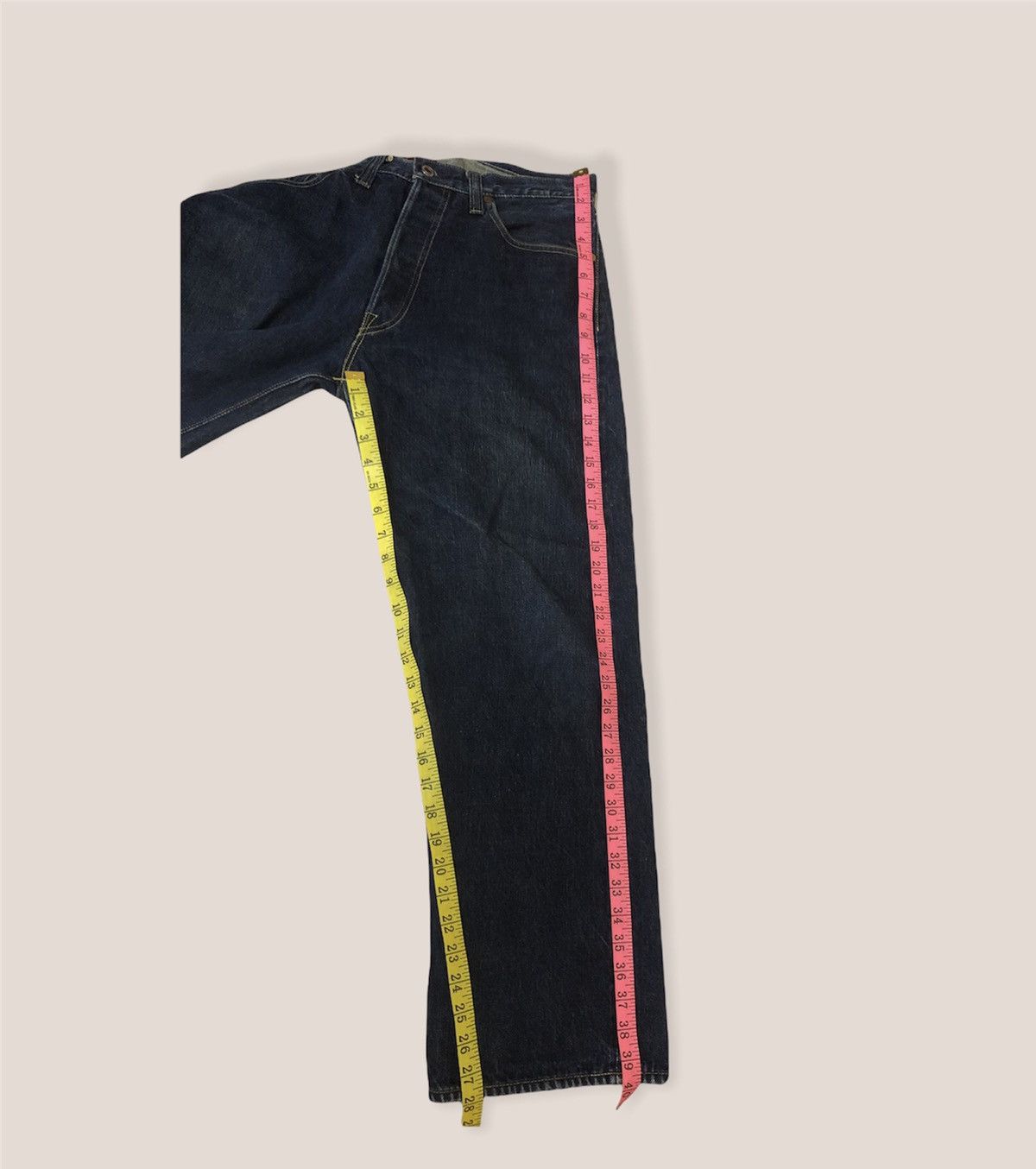 Buzz Rickson's × Toyo Enterprises Very Rare Buzz Ricksons Redline Denim Streetwear Size US 34 / EU 50 - 23 Thumbnail